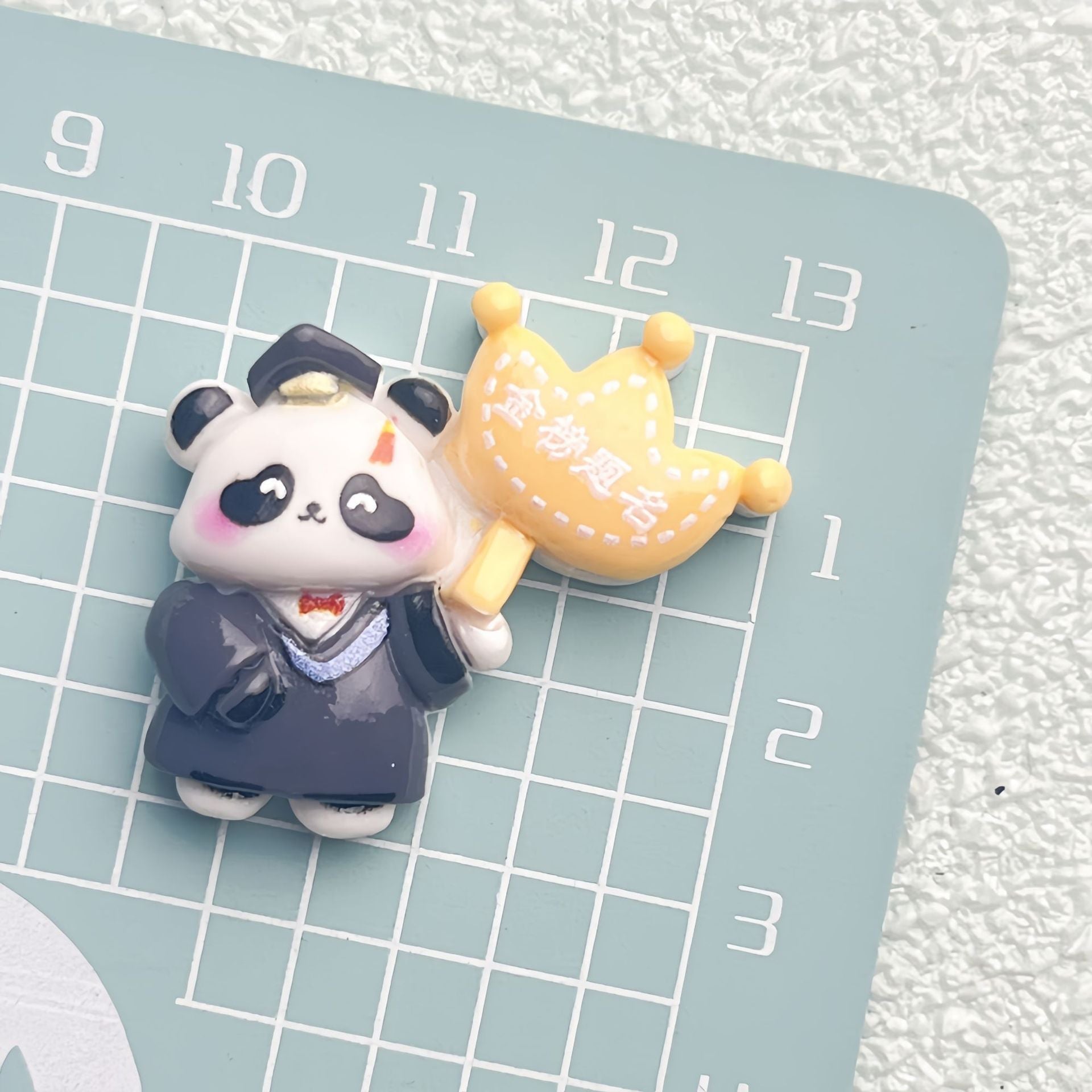 DIY Panda Charms Accessories – Customizable Phone Case, Hairpin, Fridge Magnet & Keychain Set