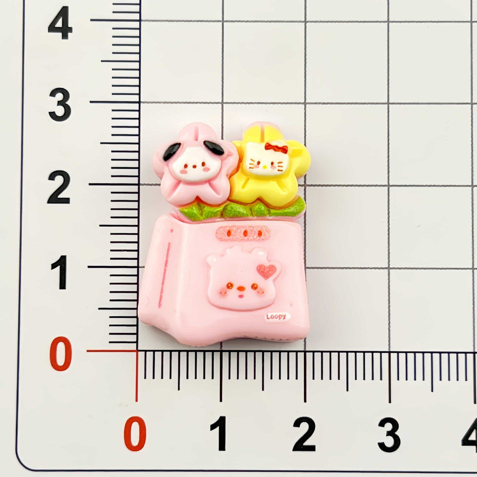 DIY Candied Hawthorn Kitten Charms Accessories – Customizable Phone Case, Hairpin, Fridge Magnet & Keychain Set