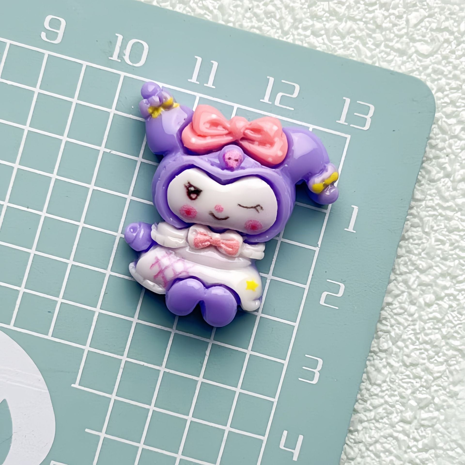 DIY Cute Animal Cartoon Charms Accessories – Customizable Phone Case, Hairpin, Fridge Magnet & Keychain Set