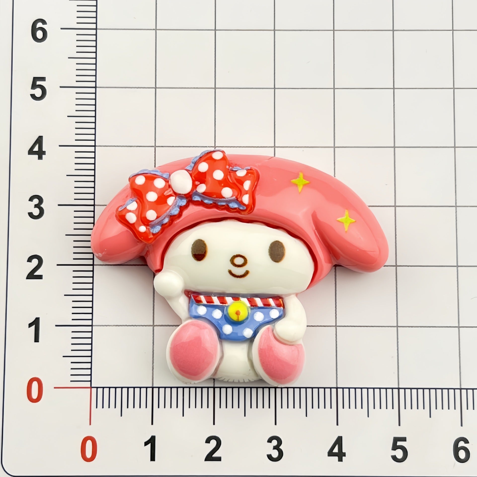 DIY Cute Cartoon Circus Xiao Ou Resin Charms Accessories – Customizable Phone Case, Hairpin, Fridge Magnet & Keychain Set