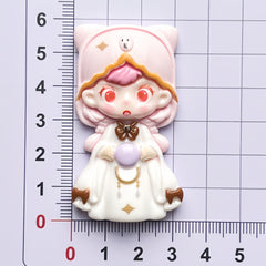 DIY Adorable Eyes Cute Girl Charms Accessories – Customizable Phone Case, Hairpin, Fridge Magnet & Keychain Set