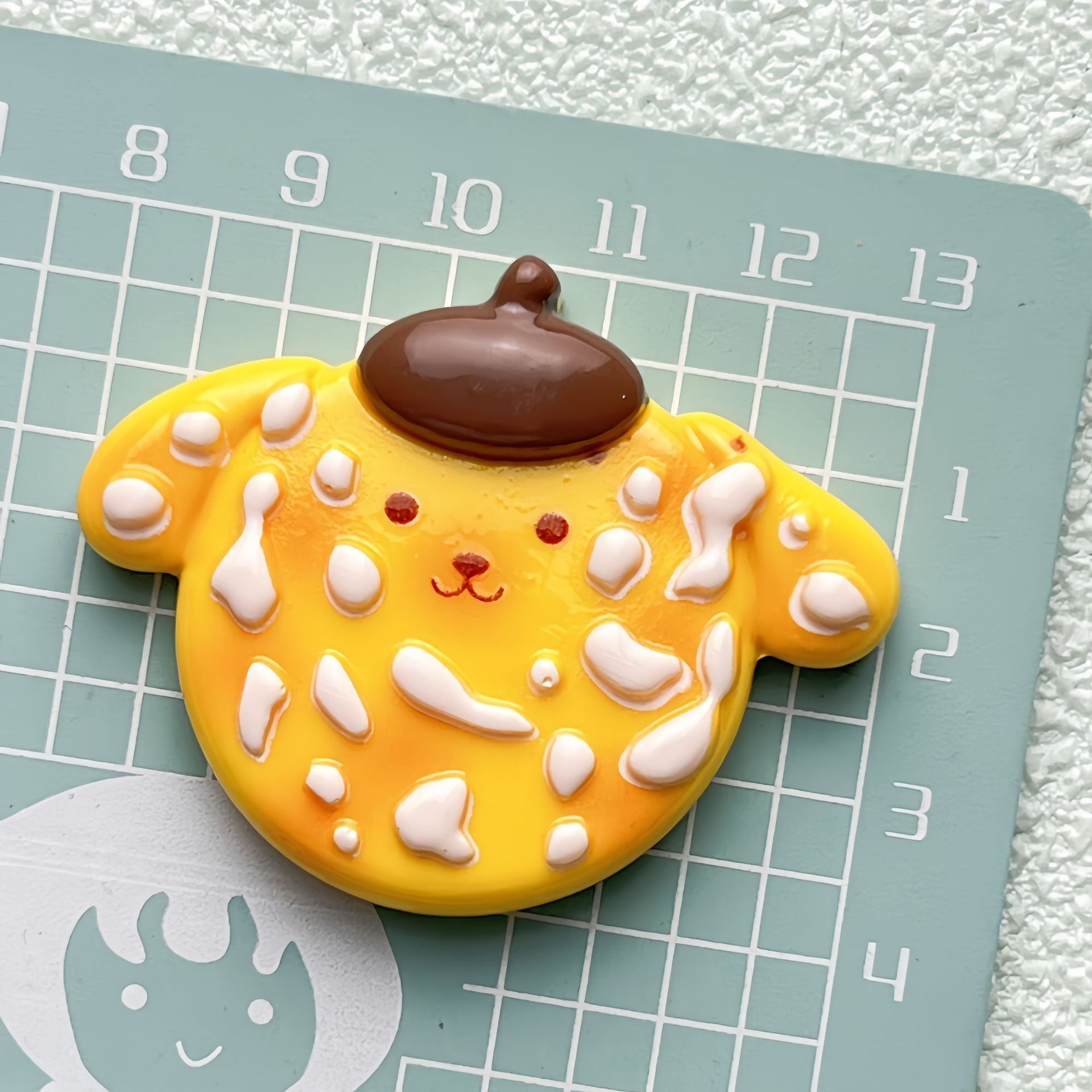DIY  Large Sanrio Snow Cake Cookie Accessories Charms Accessories – Customizable Phone Case, Hairpin, Fridge Magnet & Keychain Set