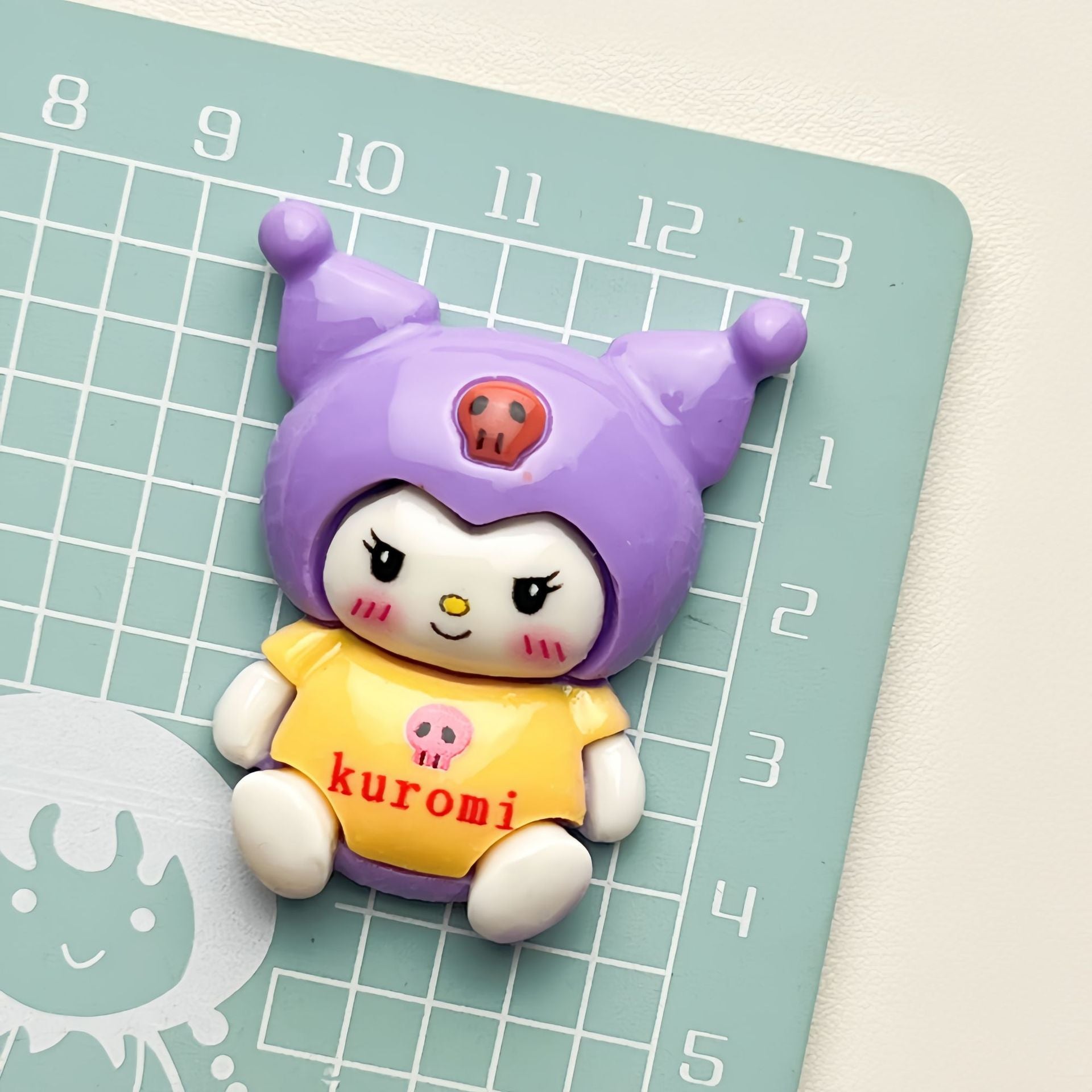 DIY Strawberry Meimei Charms Accessories – Customizable Phone Case, Hairpin, Fridge Magnet & Keychain Set