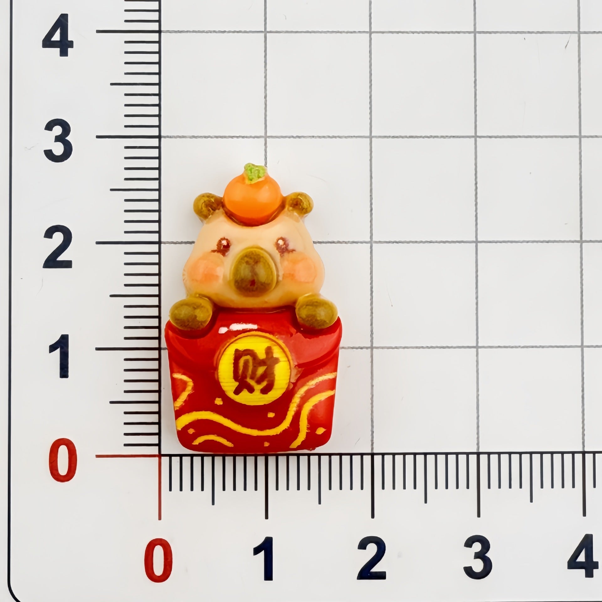 DIY Wink Capibara Charms Accessories – Customizable Phone Case, Hairpin, Fridge Magnet & Keychain Set