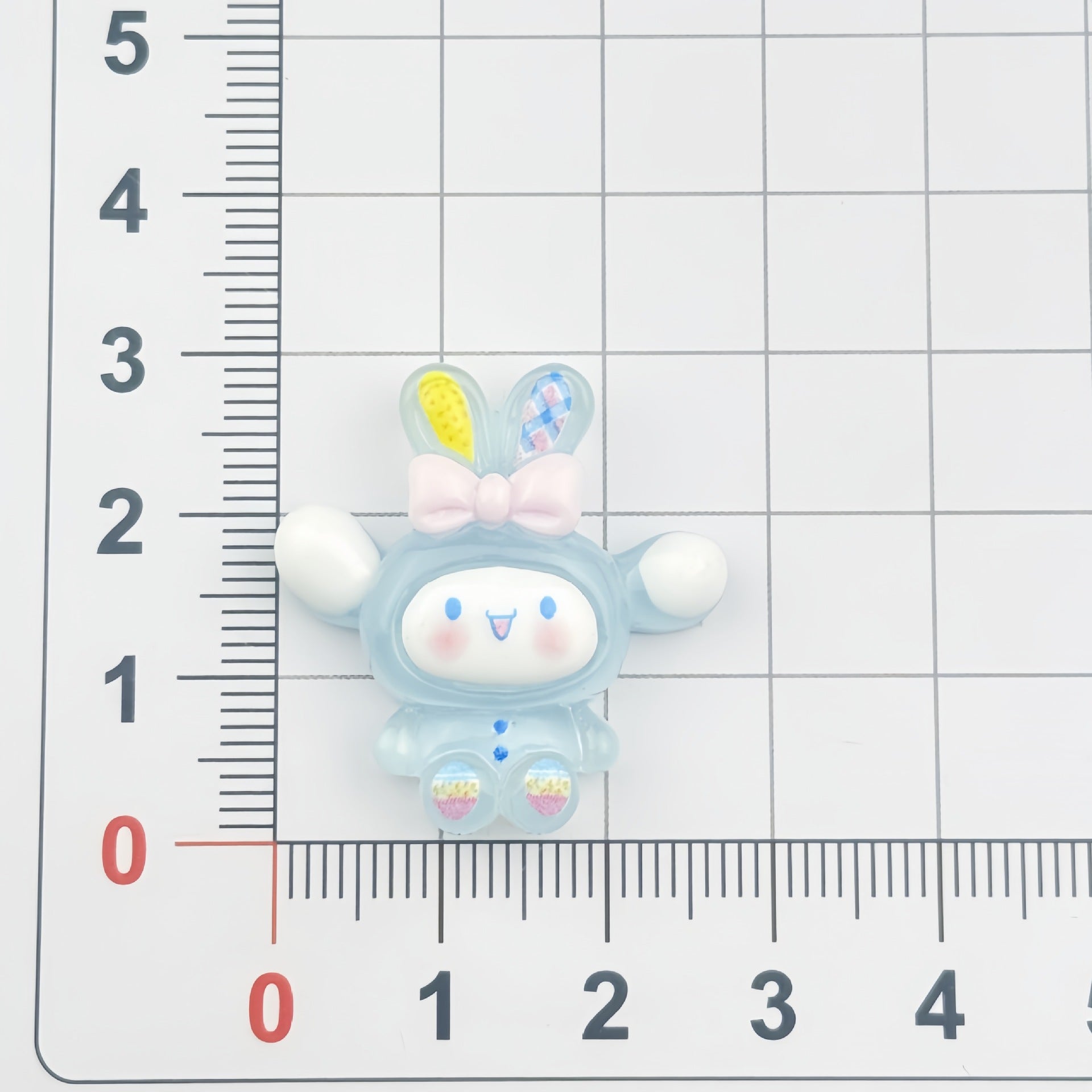 DIY Luminous Rabbit Charms Accessories – Customizable Phone Case, Hairpin, Fridge Magnet & Keychain Set