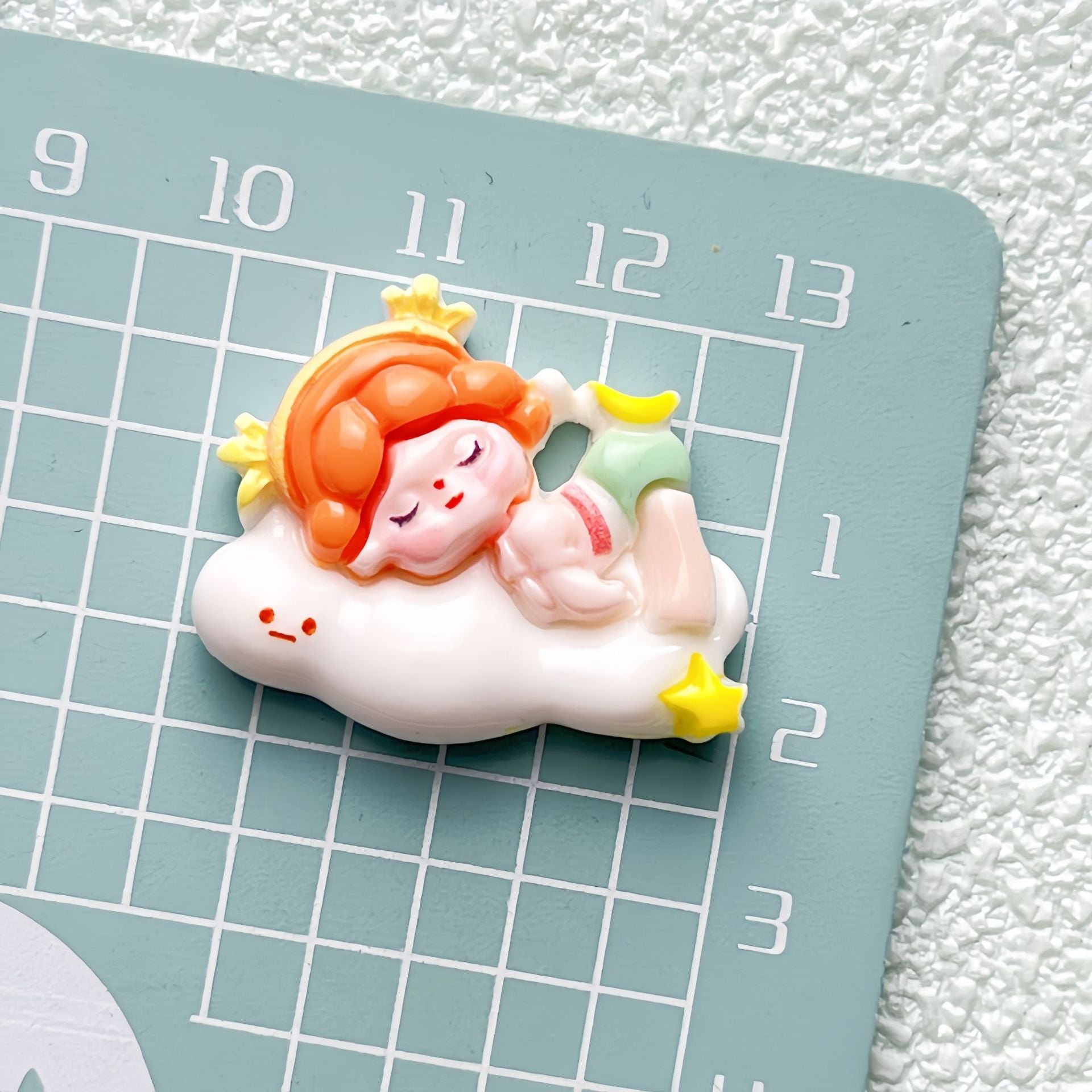 DIY Cycling Girl Charms Accessories – Customizable Phone Case, Hairpin, Fridge Magnet & Keychain Set