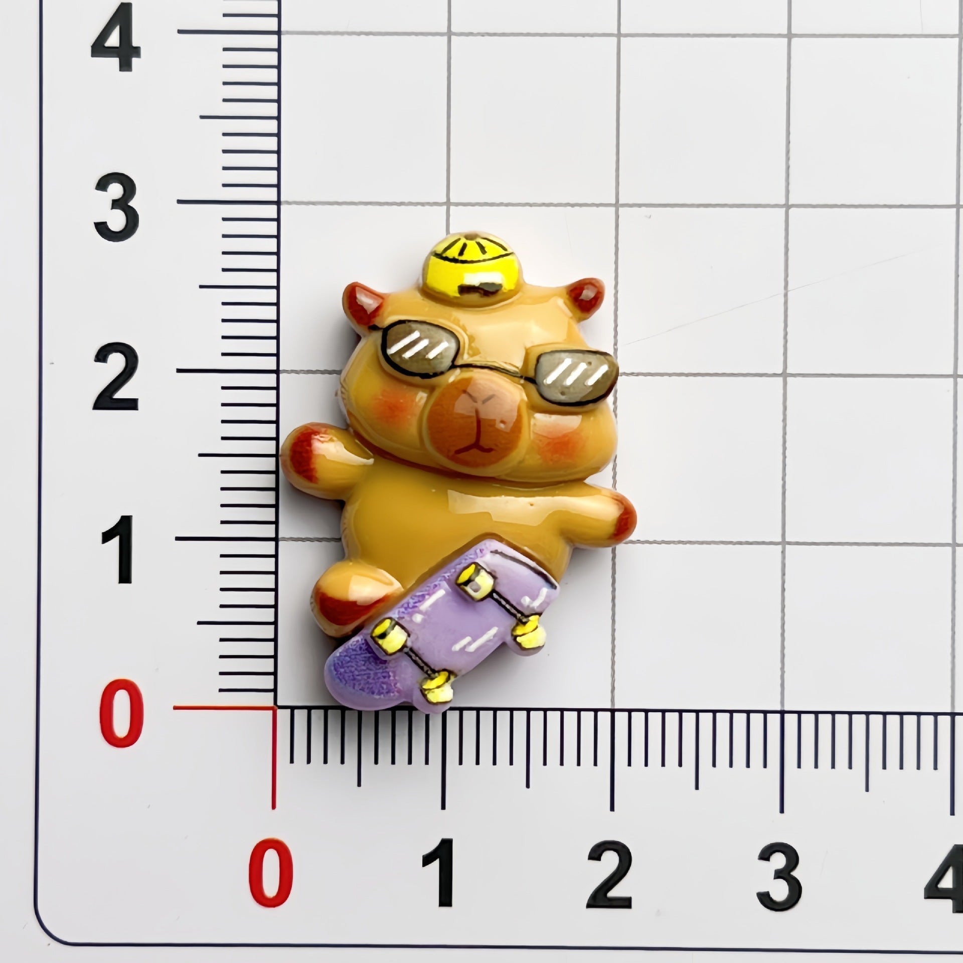 DIY Play Capybara Charms Accessories – Customizable Phone Case, Hairpin, Fridge Magnet & Keychain Set