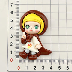 DIY Lily Girl Charms Accessories – Customizable Phone Case, Hairpin, Fridge Magnet & Keychain Set