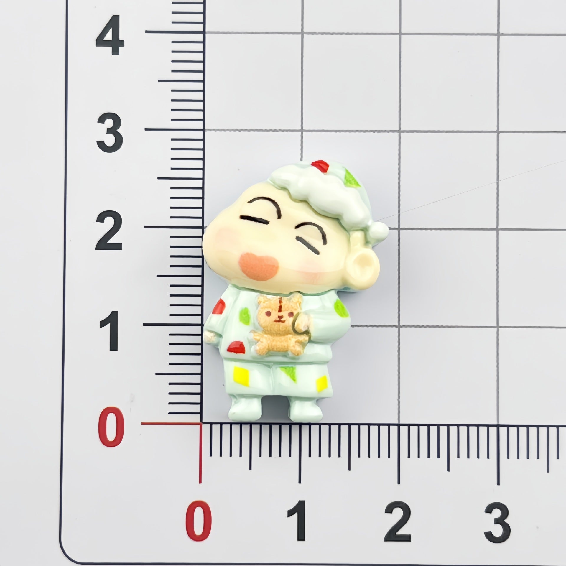 DIY Panda Shin-chan Costume  Charms Accessories – Customizable Phone Case, Hairpin, Fridge Magnet & Keychain Set