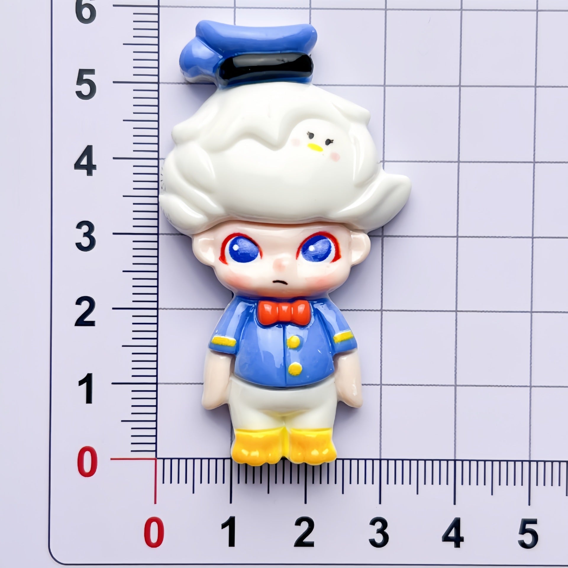 DIY Kids Wearing Duck Hats Charms Accessories – Customizable Phone Case, Hairpin, Fridge Magnet & Keychain Set