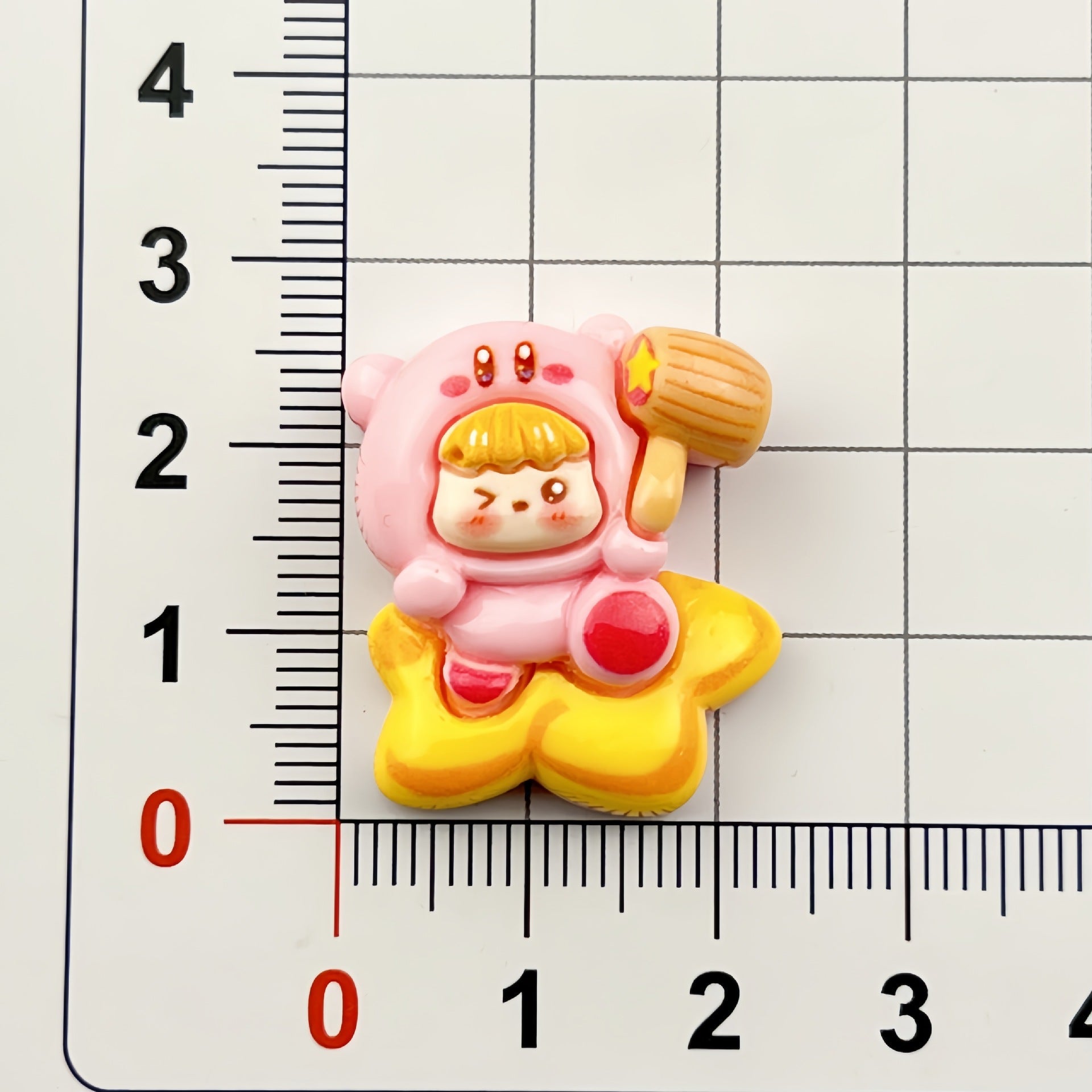 DIY Small Cartoon M Xiaobi  Charms Accessories – Customizable Phone Case, Hairpin, Fridge Magnet & Keychain Set