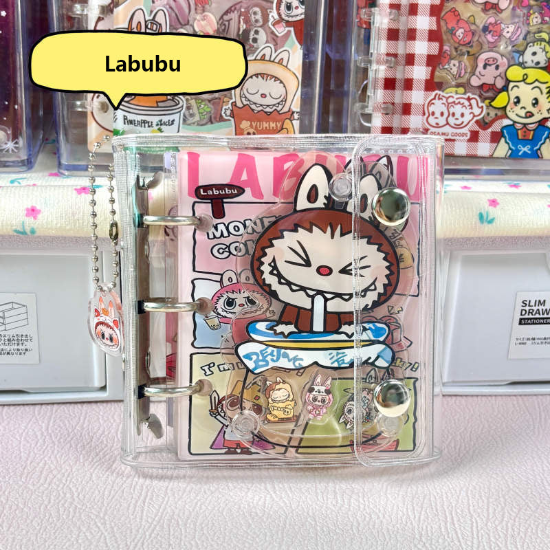 DIY Dreaking labubu Acrylic Shaky Notebook - Customizable with Trendy & Anime IP Characters