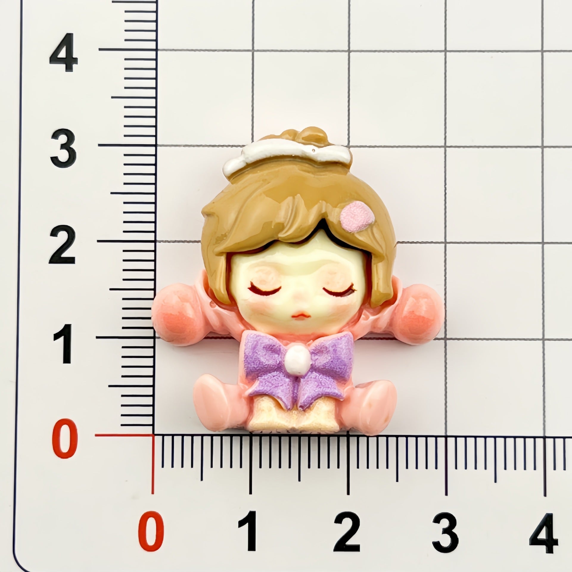 DIY Gradient Bubble Hat Girl Charms Accessories – Customizable Phone Case, Hairpin, Fridge Magnet & Keychain Set