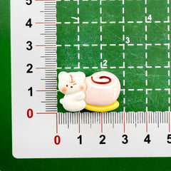 DIY  Bear Food Toy  Charms Accessories – Customizable Phone Case, Hairpin, Fridge Magnet & Keychain Set