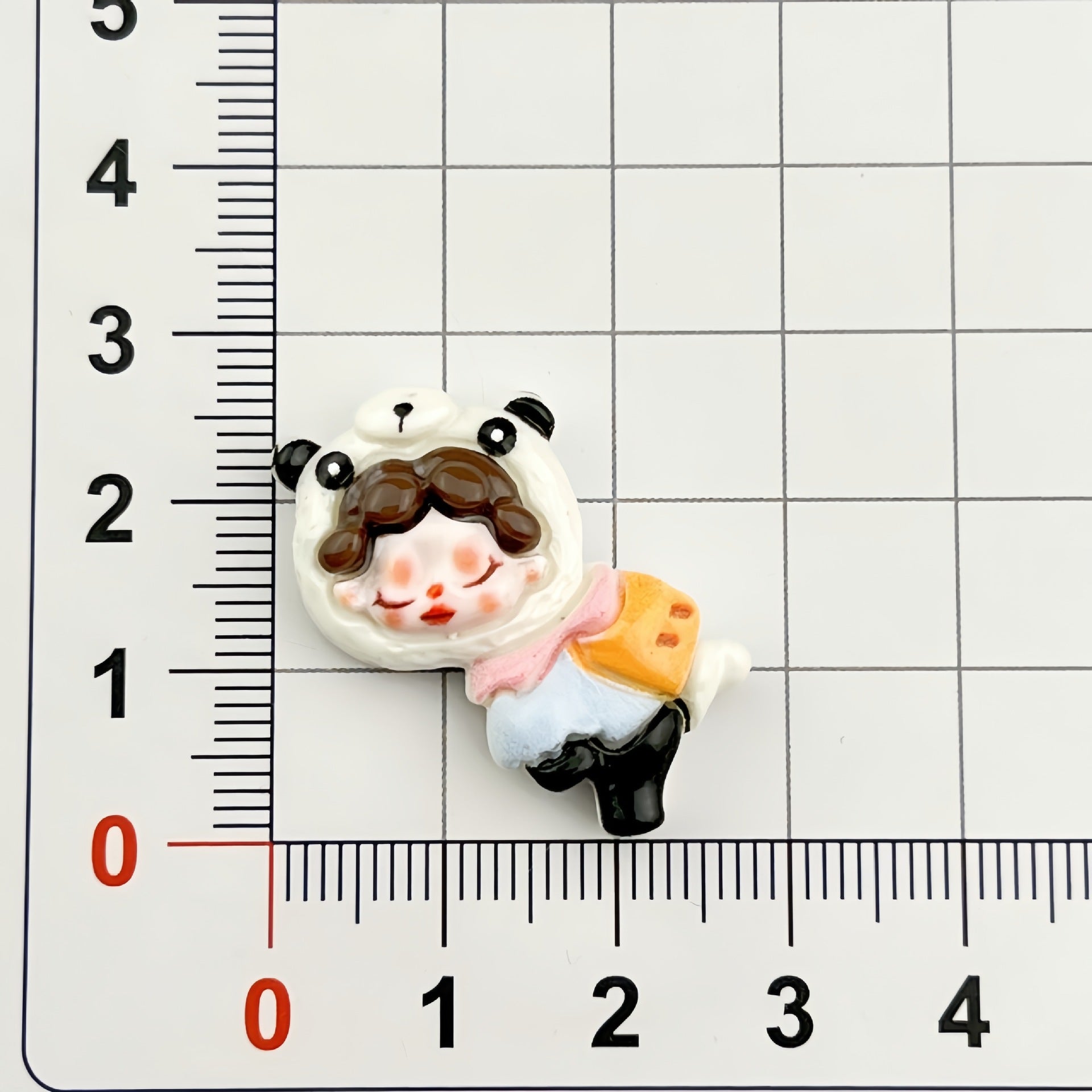 DIY Cute Pajamas Little Wen Girl Charms Accessories – Customizable Phone Case, Hairpin, Fridge Magnet & Keychain Set