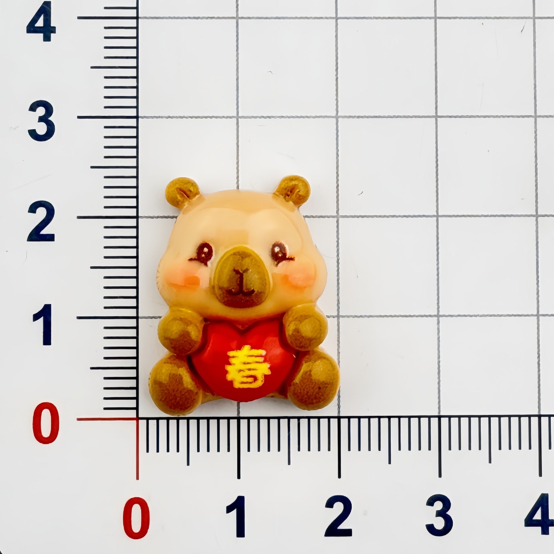 DIY Wink Capibara Charms Accessories – Customizable Phone Case, Hairpin, Fridge Magnet & Keychain Set