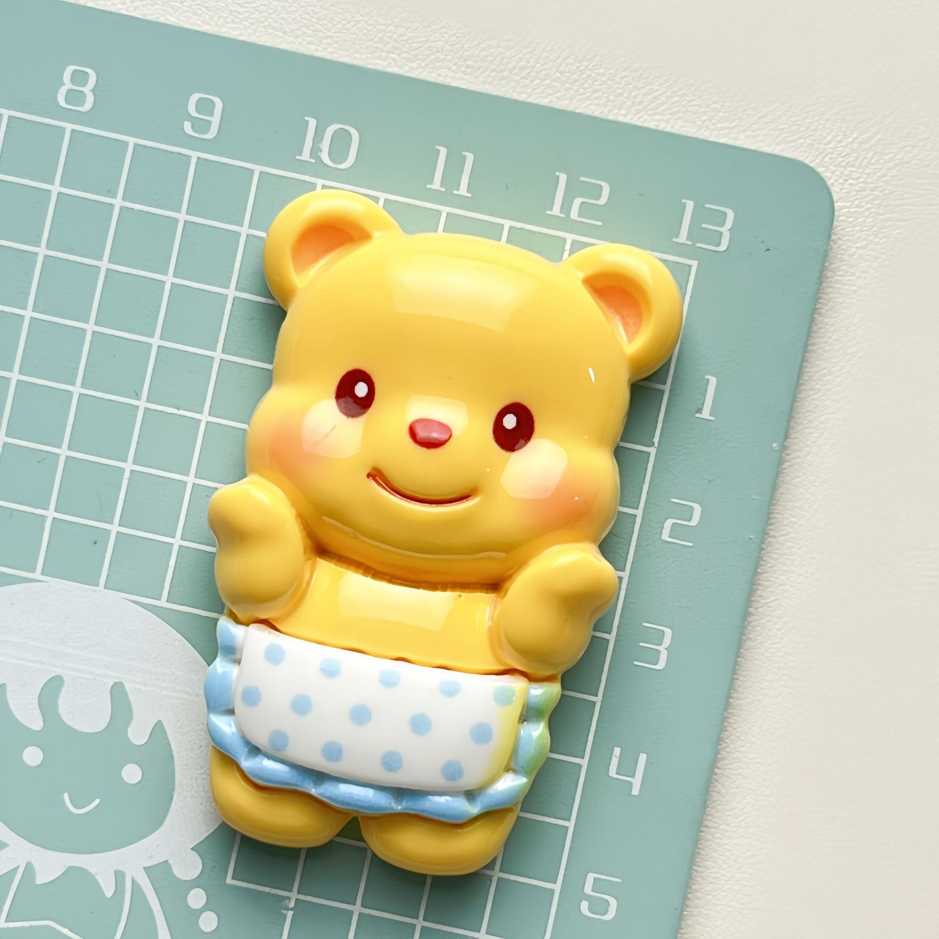 DIY Daka Heart Angel Bear Charms Accessories – Customizable Phone Case, Hairpin, Fridge Magnet & Keychain Set