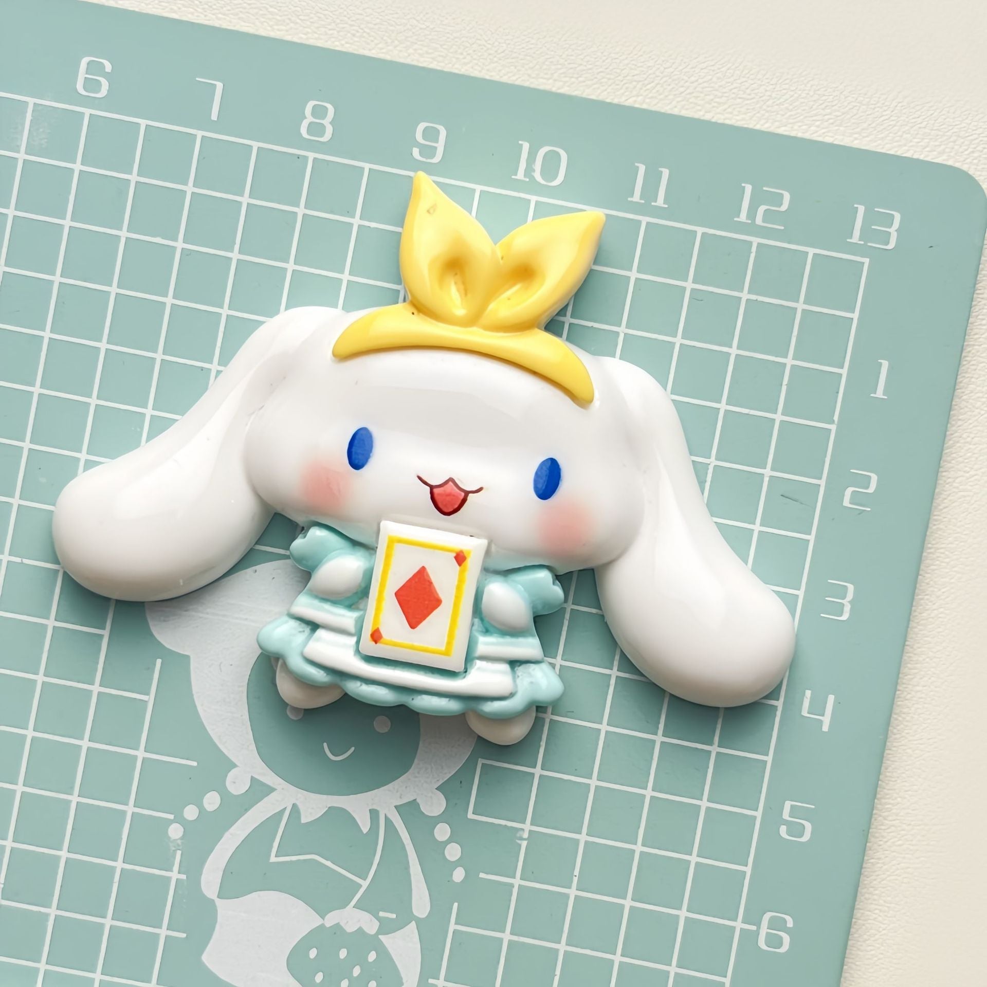DIY Playing Cards Sanrio Charms Accessories – Customizable Phone Case, Hairpin, Fridge Magnet & Keychain Set