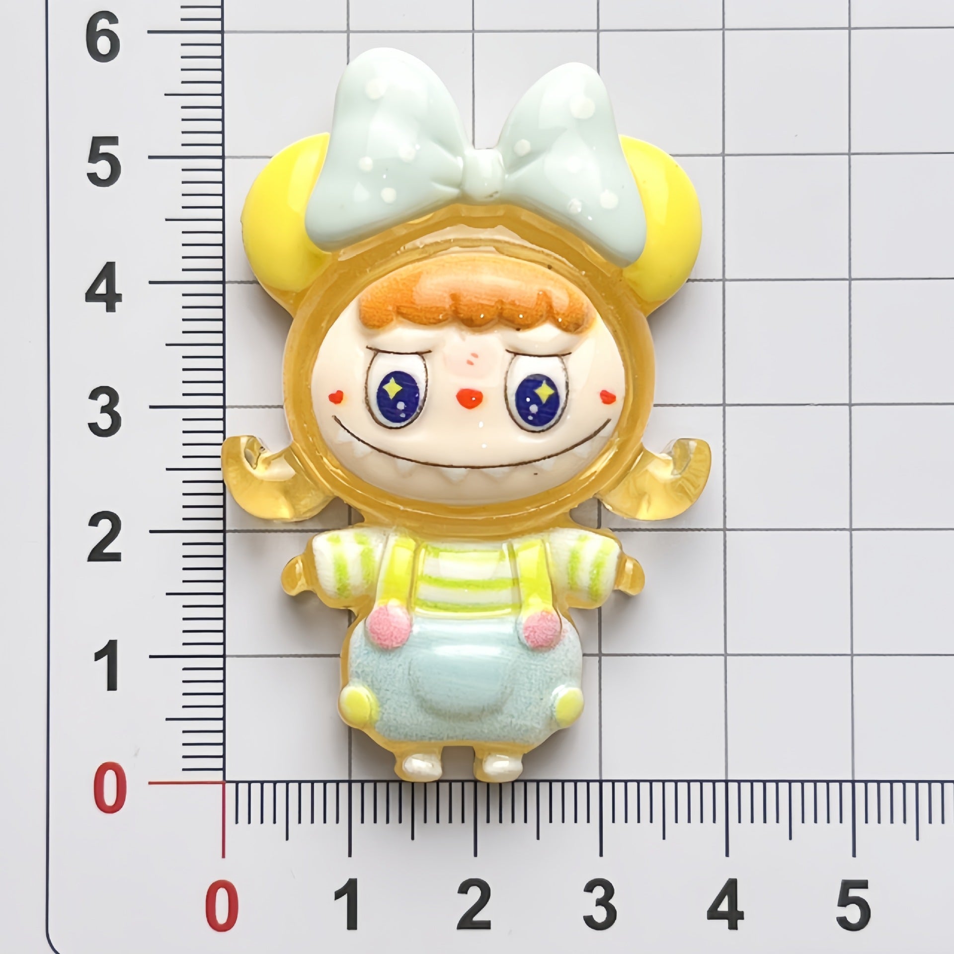 DIY Changing Costume Doll Charms Accessories – Customizable Phone Case, Hairpin, Fridge Magnet & Keychain Set