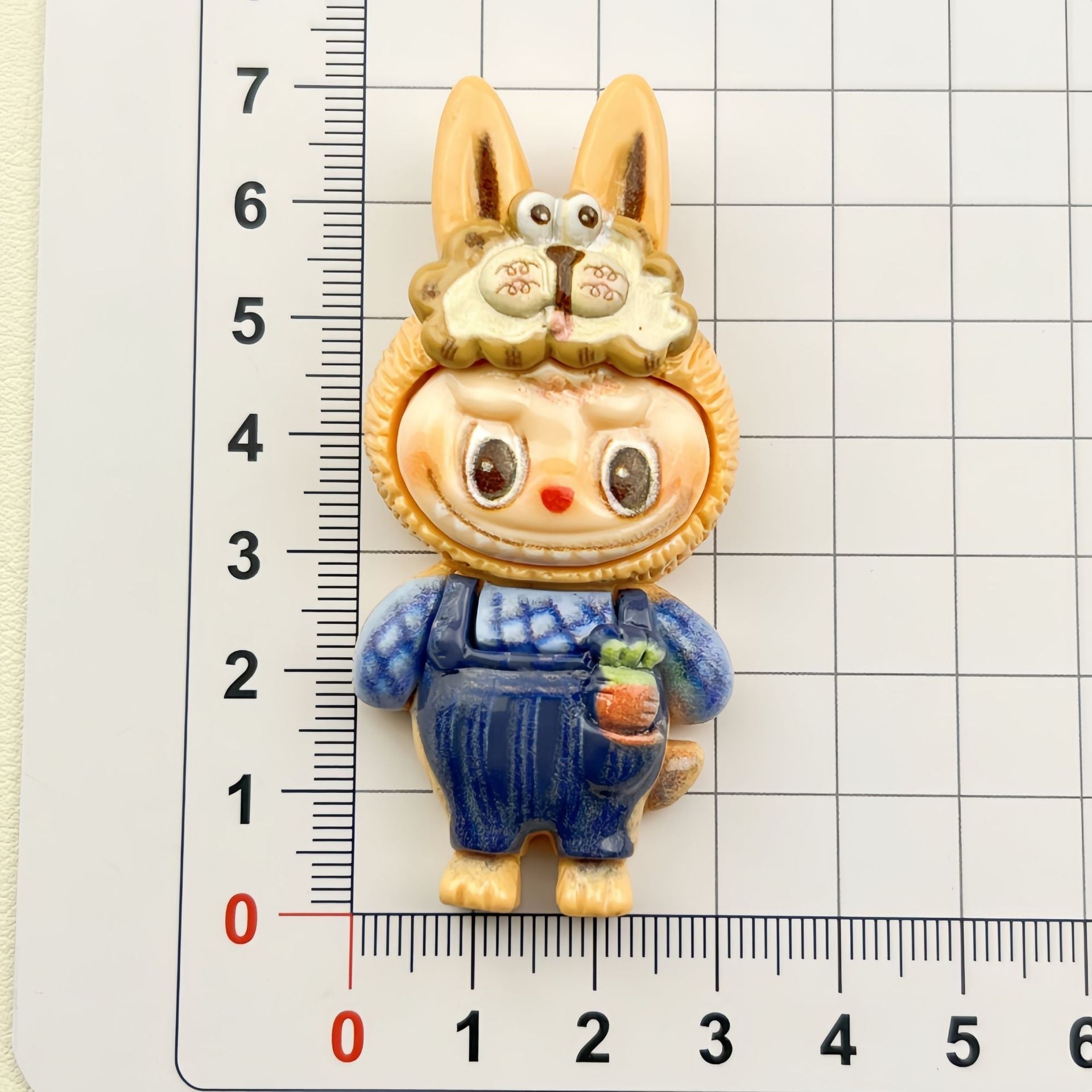 DIY Colorful Figurine Charms Accessories – Customizable Phone Case, Hairpin, Fridge Magnet & Keychain Set