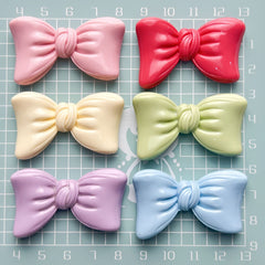 DIY  multi-color bow Charms Accessories – Customizable Phone Case, Hairpin, Fridge Magnet & Keychain Set