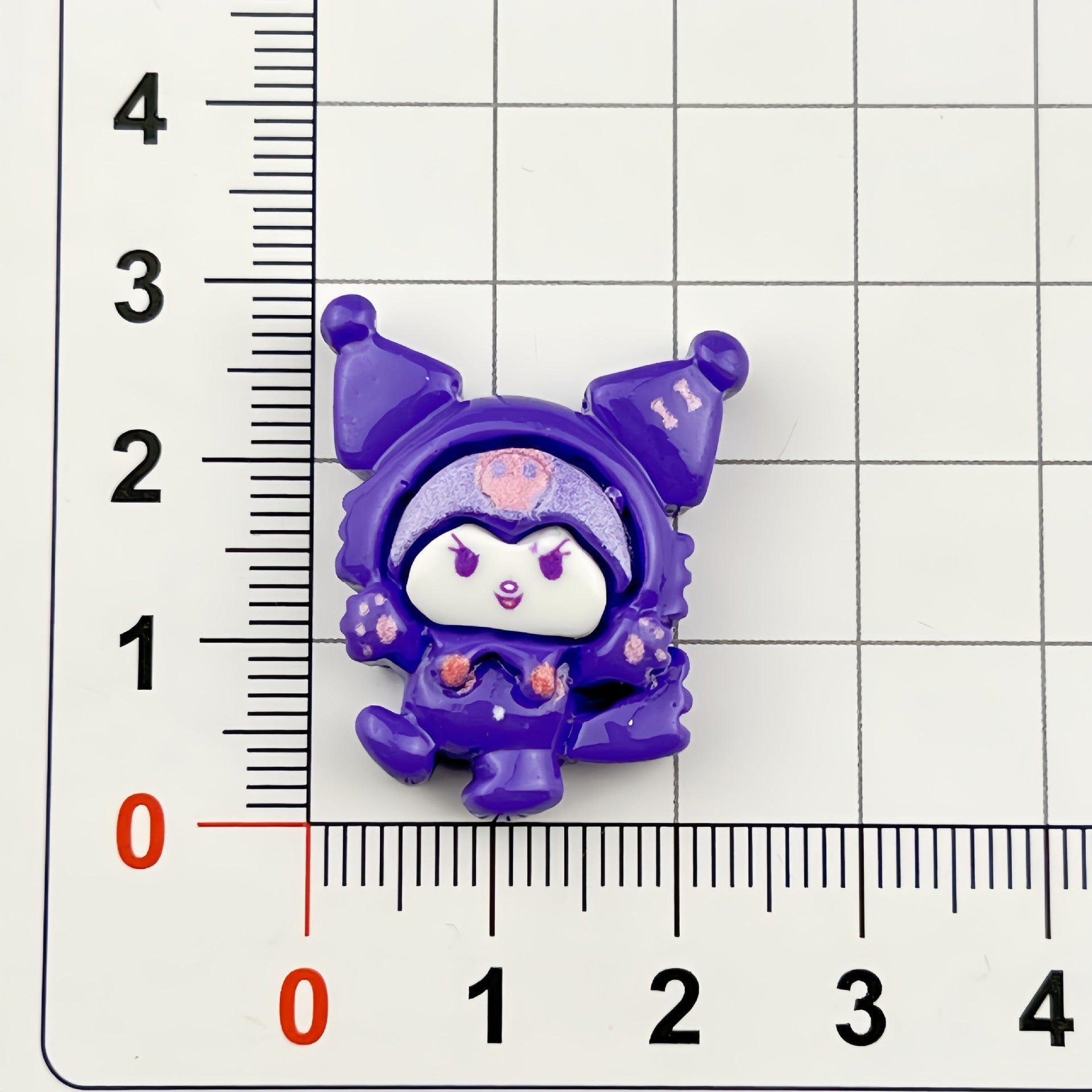 DIY Purple Rice Charms Accessories – Customizable Phone Case, Hairpin, Fridge Magnet & Keychain Set
