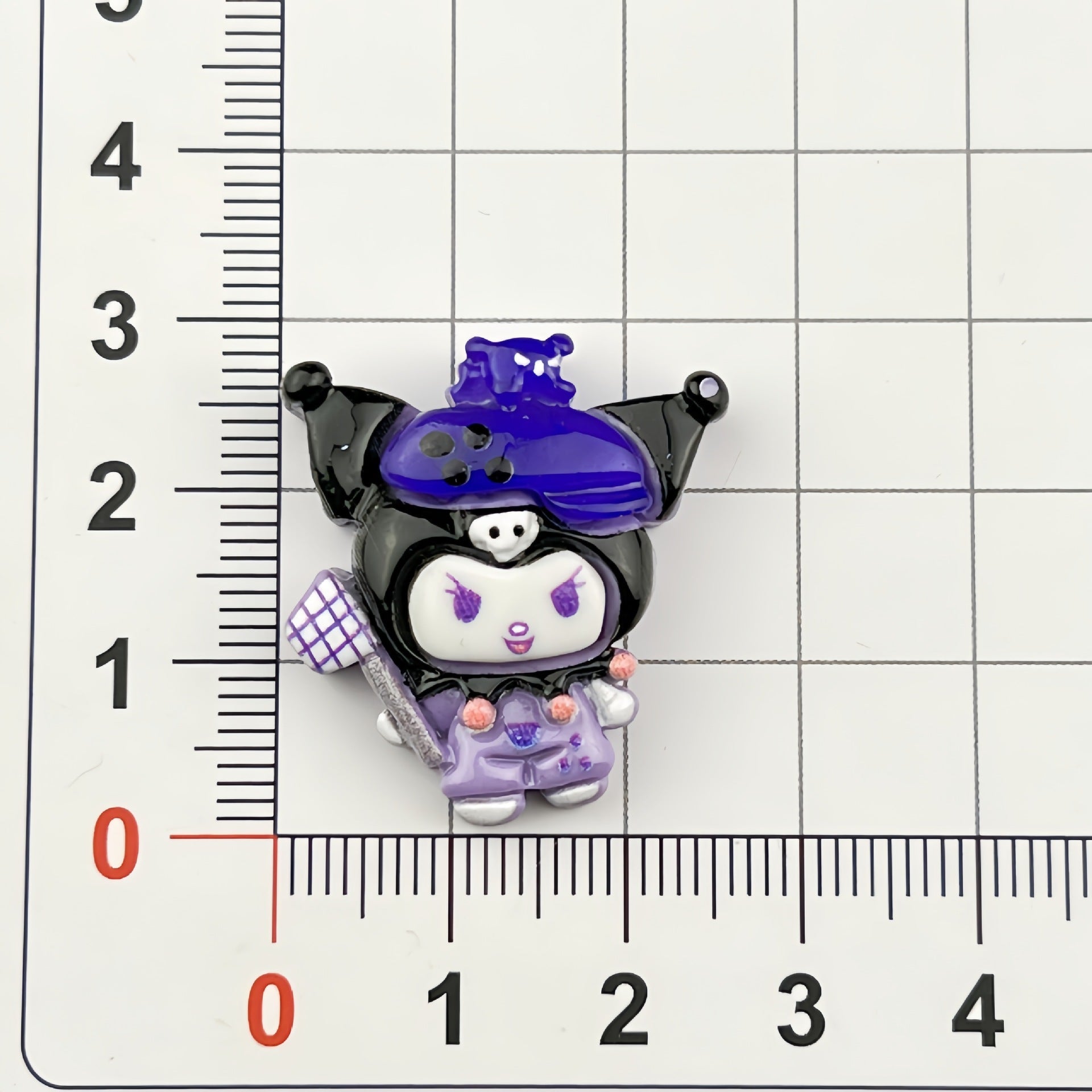 DIY Purple Rice Charms Accessories – Customizable Phone Case, Hairpin, Fridge Magnet & Keychain Set