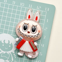 DIY Glow Large Funny Figurine Charms Accessories – Customizable Phone Case, Hairpin, Fridge Magnet & Keychain Set