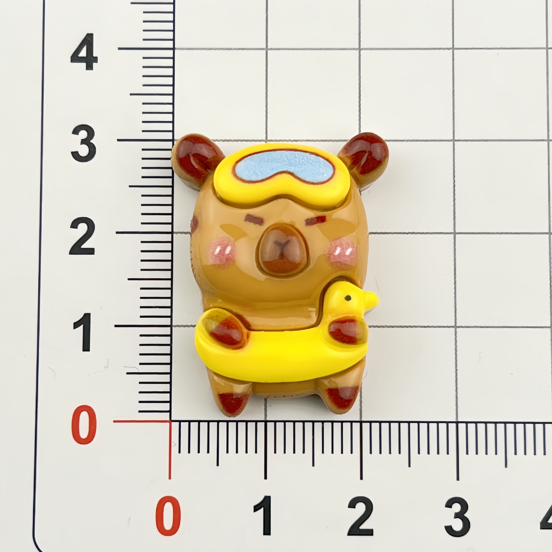 DIY  Capybara Charms Accessories – Customizable Phone Case, Hairpin, Fridge Magnet & Keychain Set