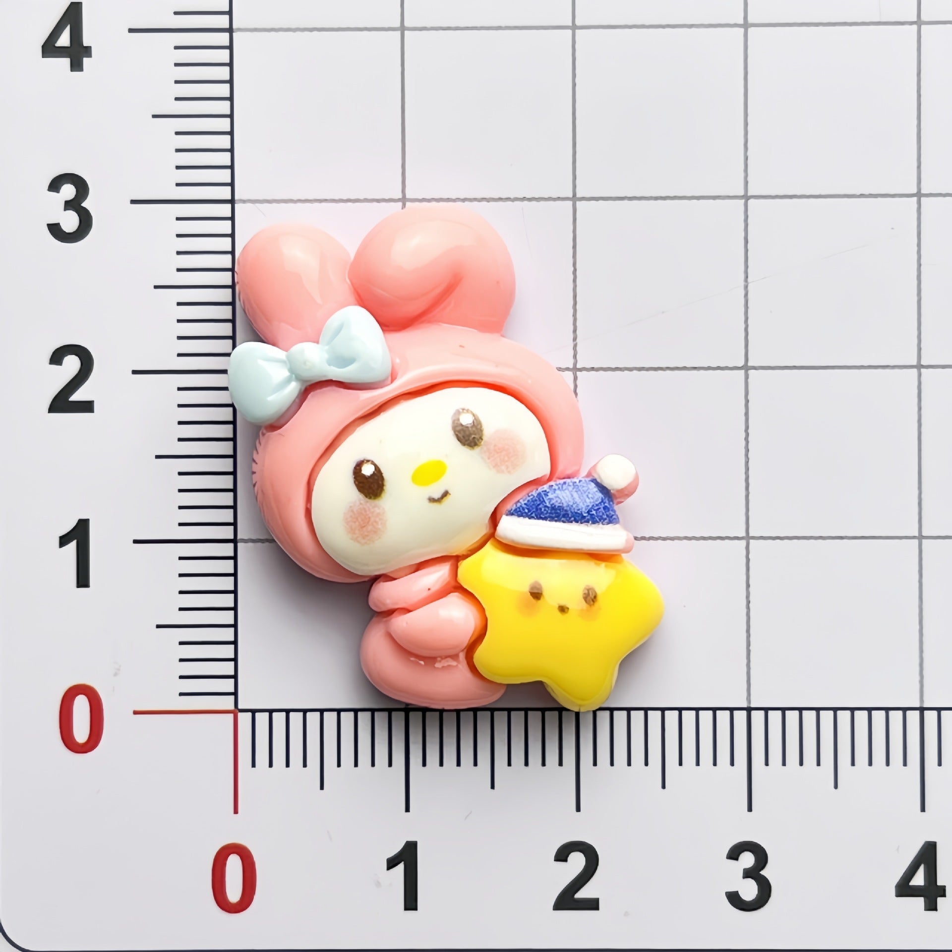 DIY Cartoon Planet Sanrio Charms Accessories – Customizable Phone Case, Hairpin, Fridge Magnet & Keychain Set