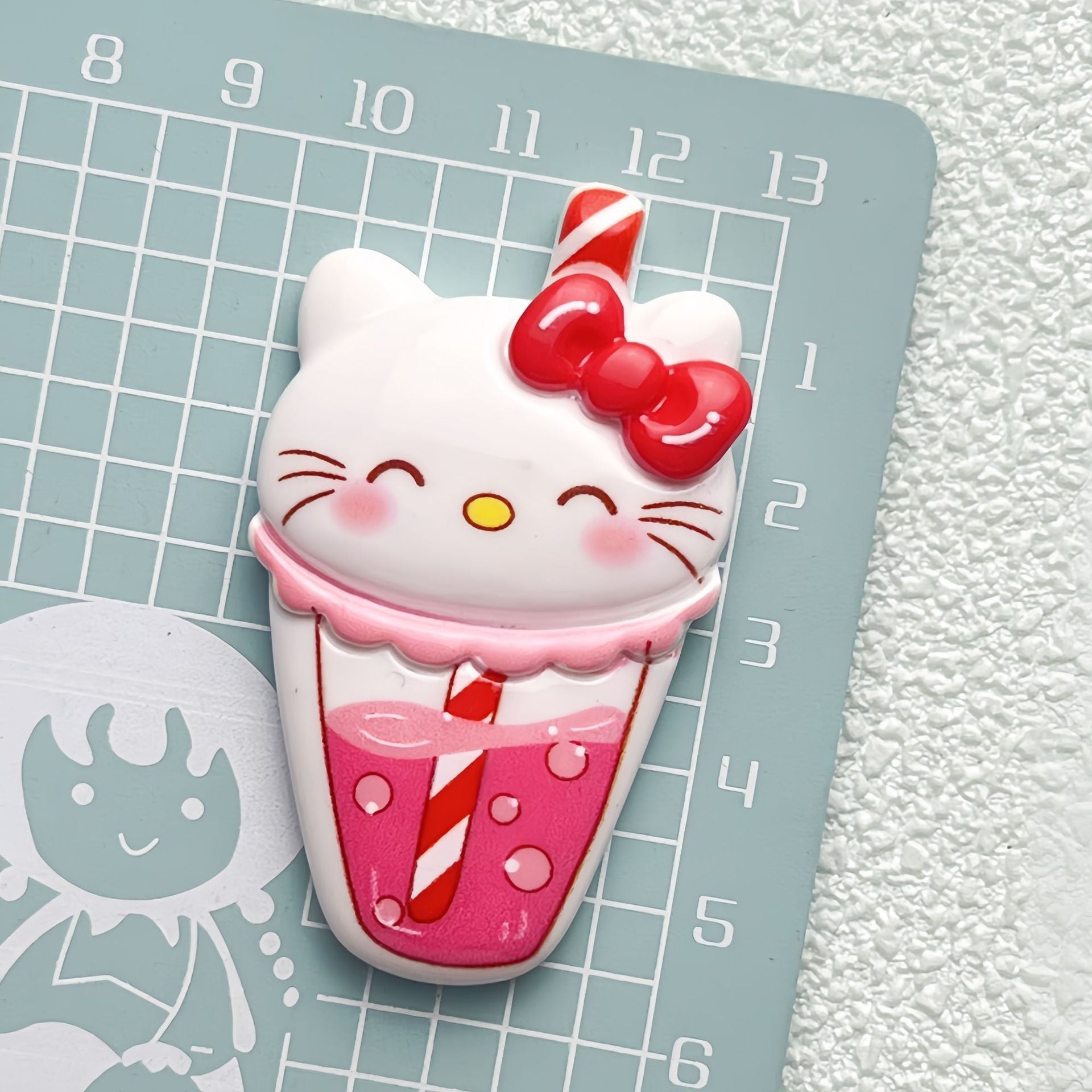 DIY Large cone Sanrio Charms Accessories – Customizable Phone Case, Hairpin, Fridge Magnet & Keychain Set