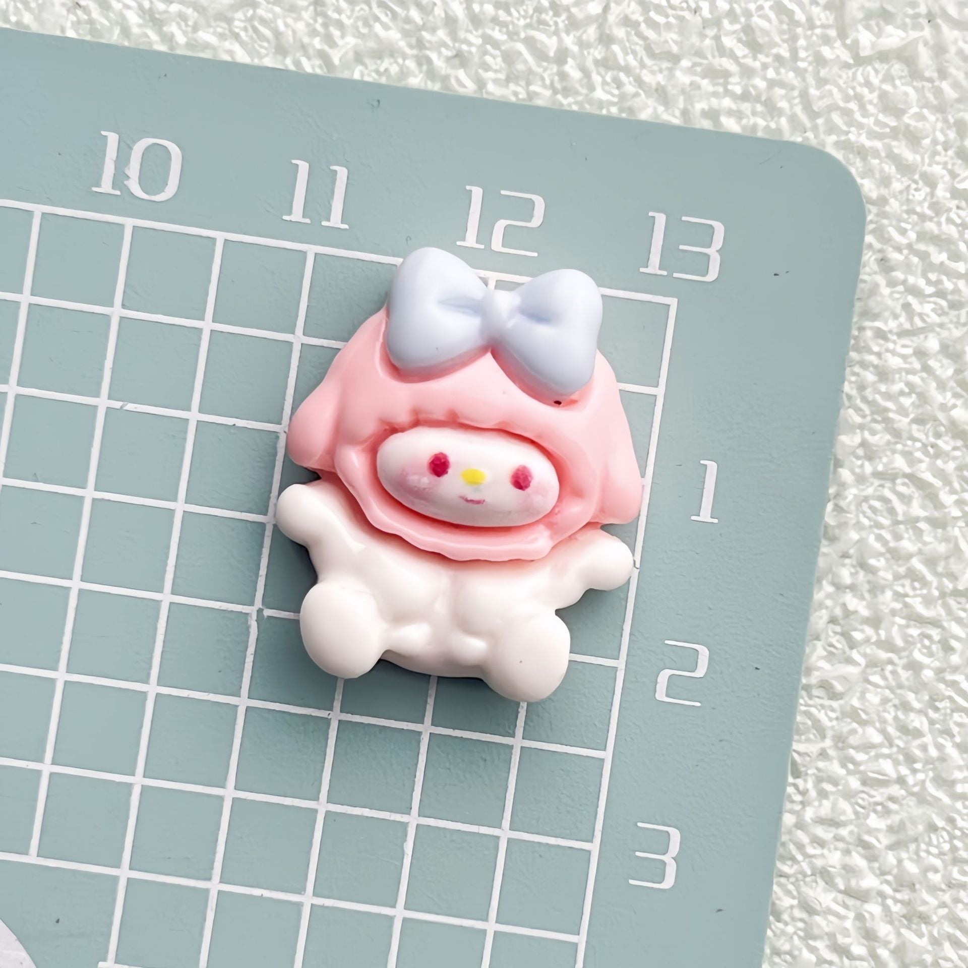 Cartoon Angel Bow Tie Cream Glue Accessories Resin Accessories diy Creative Hair Clips, Hair Ties, Shoe Buckle Materials