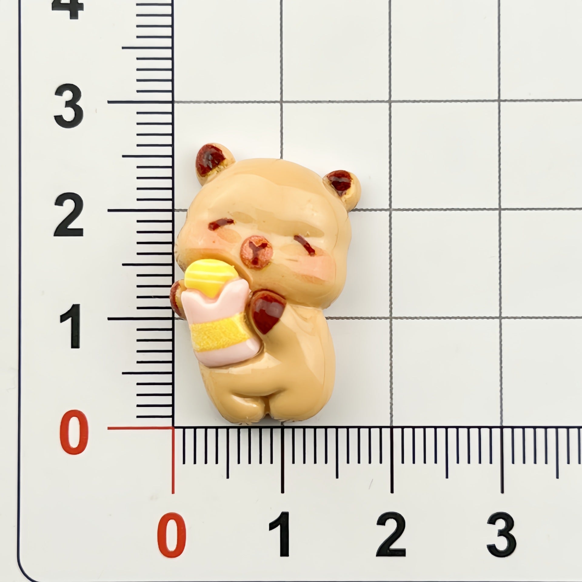 DIY Food Play Capy Charms Accessories – Customizable Phone Case, Hairpin, Fridge Magnet & Keychain Set