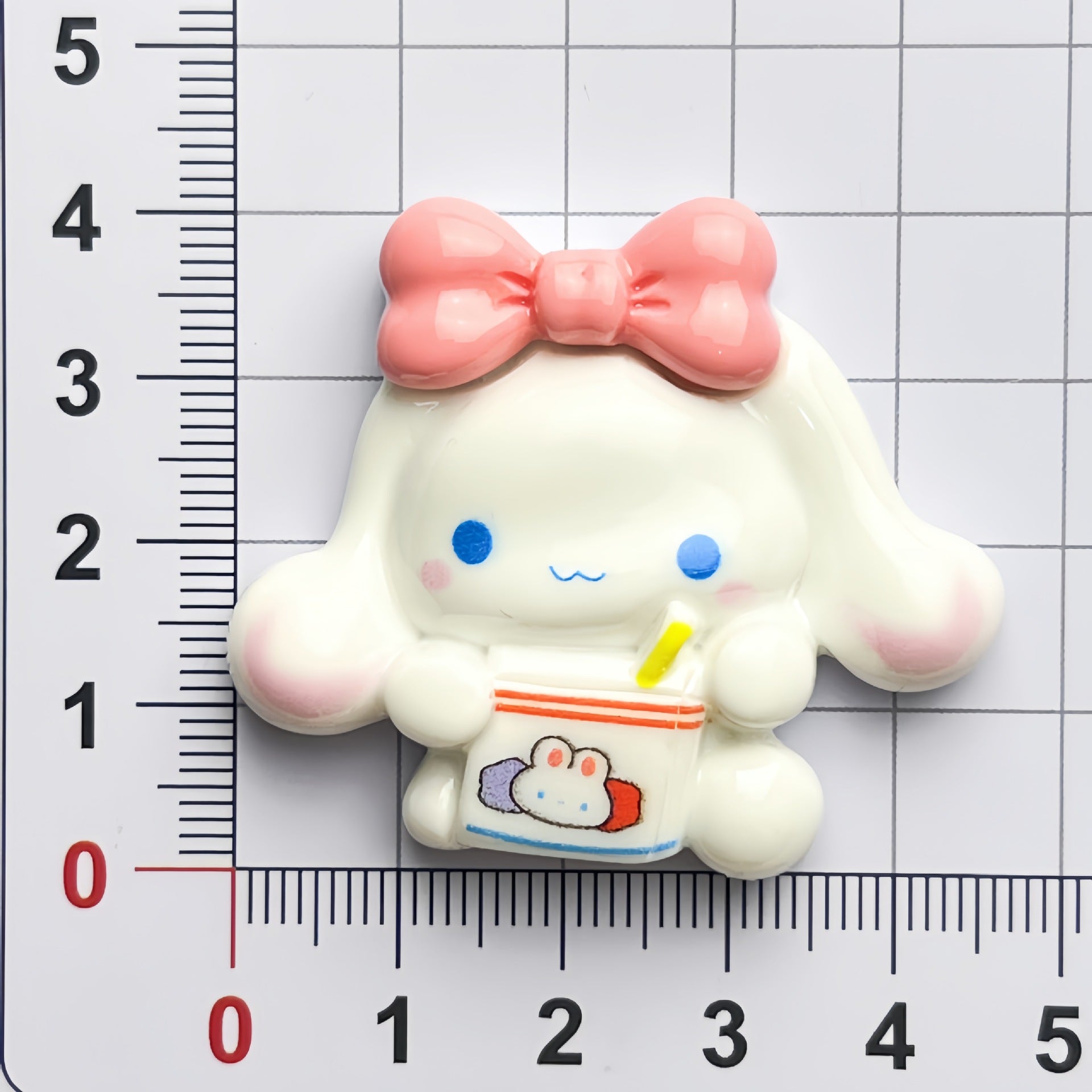 DIY Luminous Solid Color Happy Cinnamon Dog Cartoon Glossy  Charms Accessories – Customizable Phone Case, Hairpin, Fridge Magnet & Keychain Set