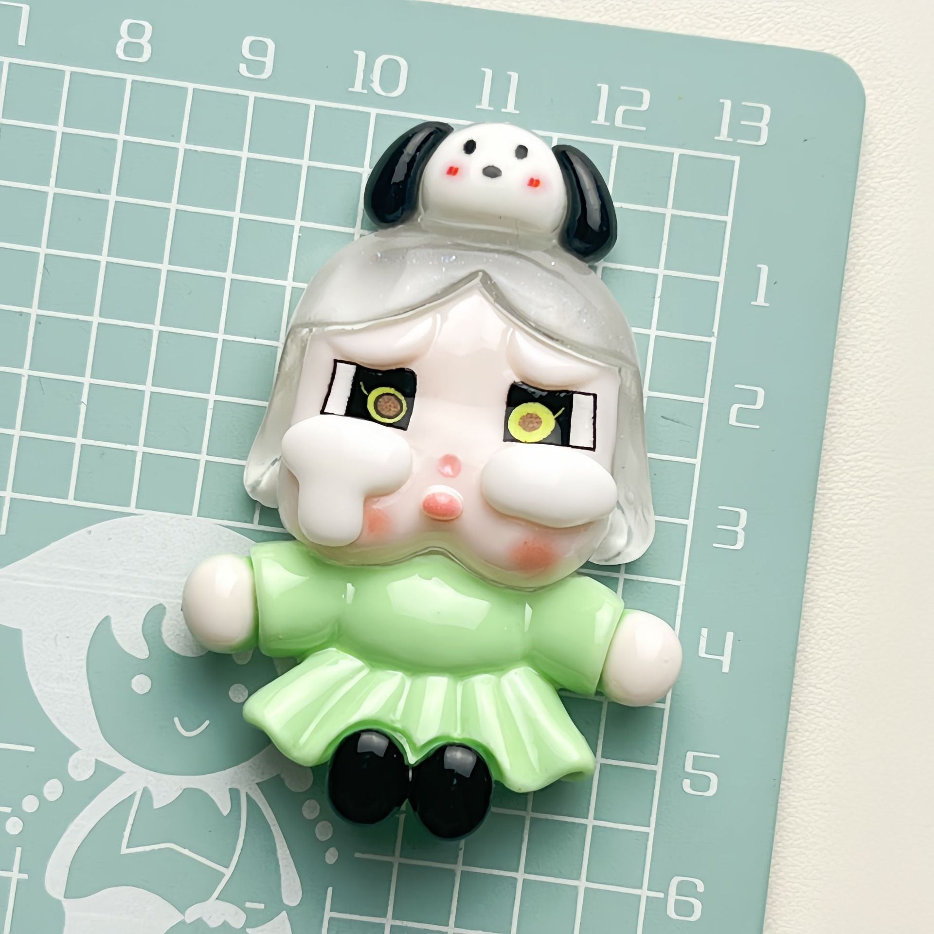 DIY Crying Baby Charms Accessories – Customizable Phone Case, Hairpin, Fridge Magnet & Keychain Set