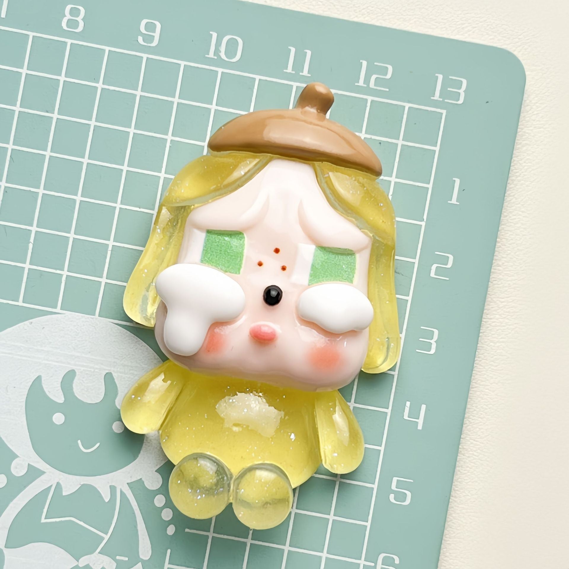 DIY Crying Baby Charms Accessories – Customizable Phone Case, Hairpin, Fridge Magnet & Keychain Set