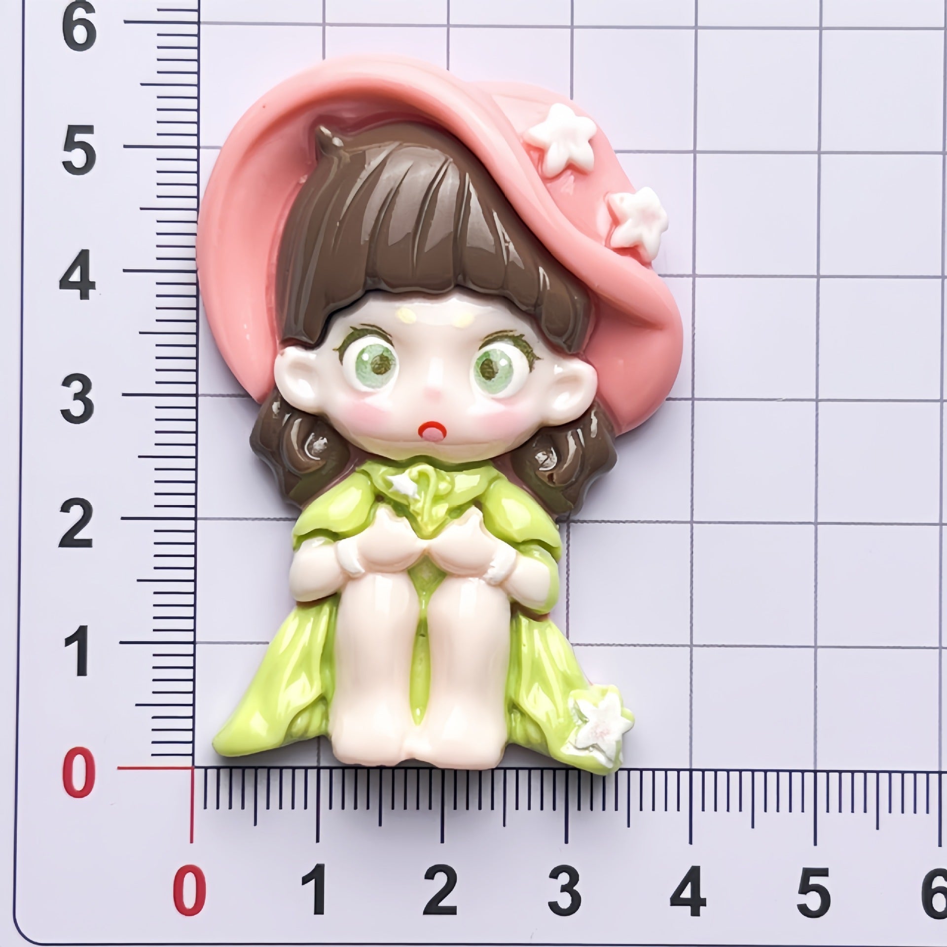 DIY Adorable Eyes Cute Girl Charms Accessories – Customizable Phone Case, Hairpin, Fridge Magnet & Keychain Set