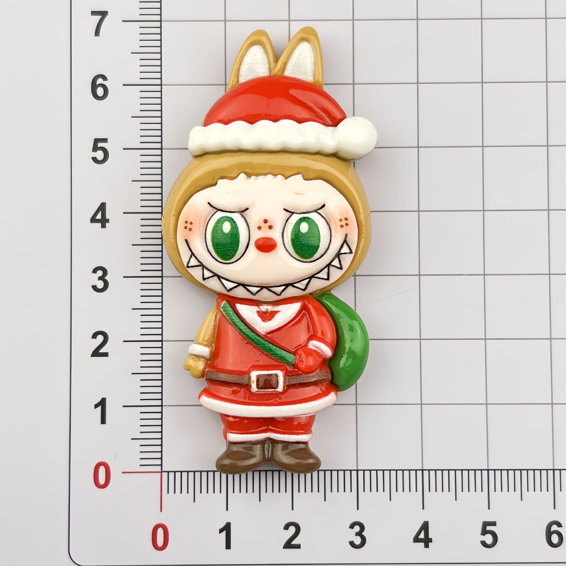 DIY  Small Cartoon Christmas Angel Doll  Charms Accessories – Customizable Phone Case, Hairpin, Fridge Magnet & Keychain Set