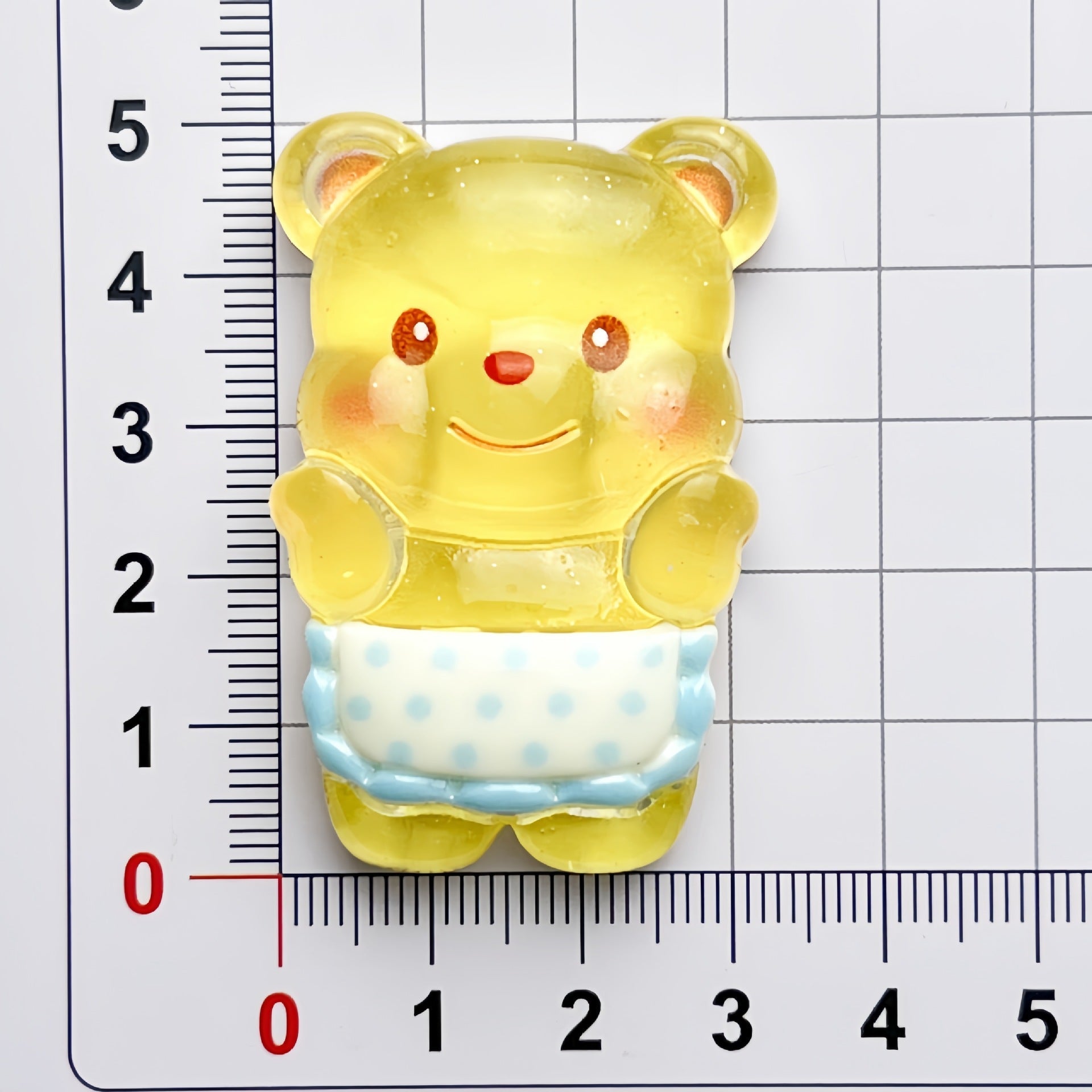 DIY   Bear Charms Accessories – Customizable Phone Case, Hairpin, Fridge Magnet & Keychain Set