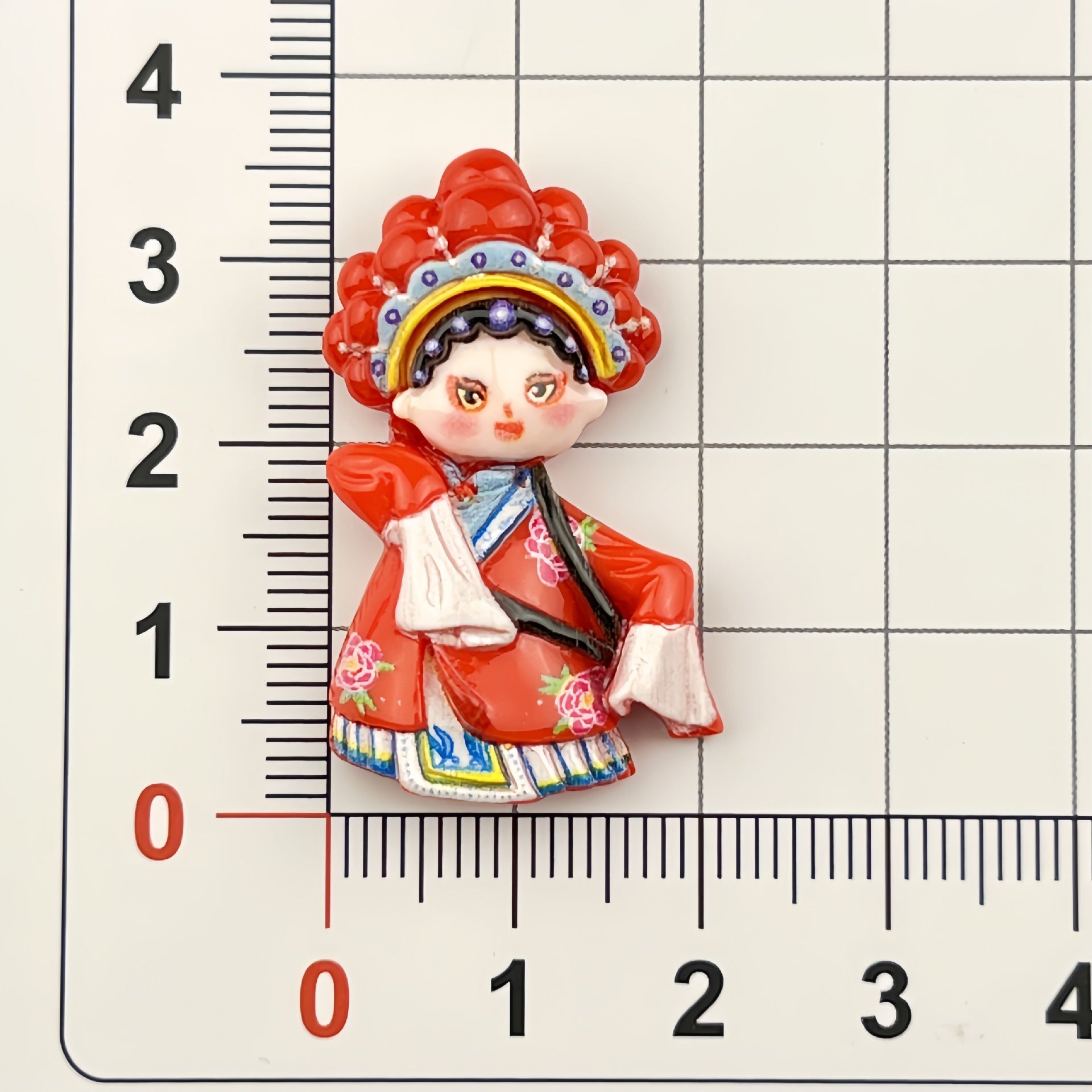 DIY  Ancient Costume Characters Charms Accessories – Customizable Phone Case, Hairpin, Fridge Magnet & Keychain Set