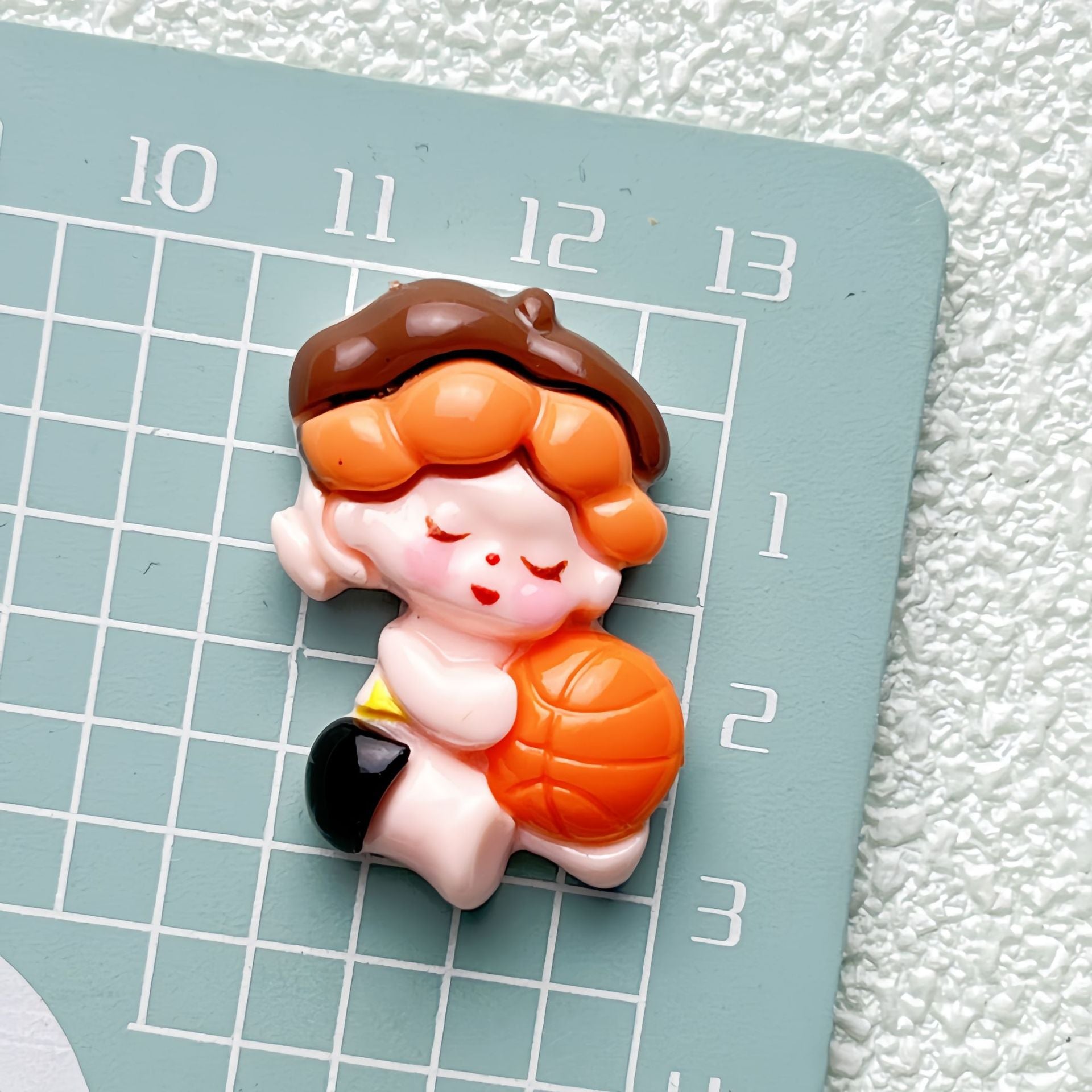 DIY Cycling Girl Charms Accessories – Customizable Phone Case, Hairpin, Fridge Magnet & Keychain Set