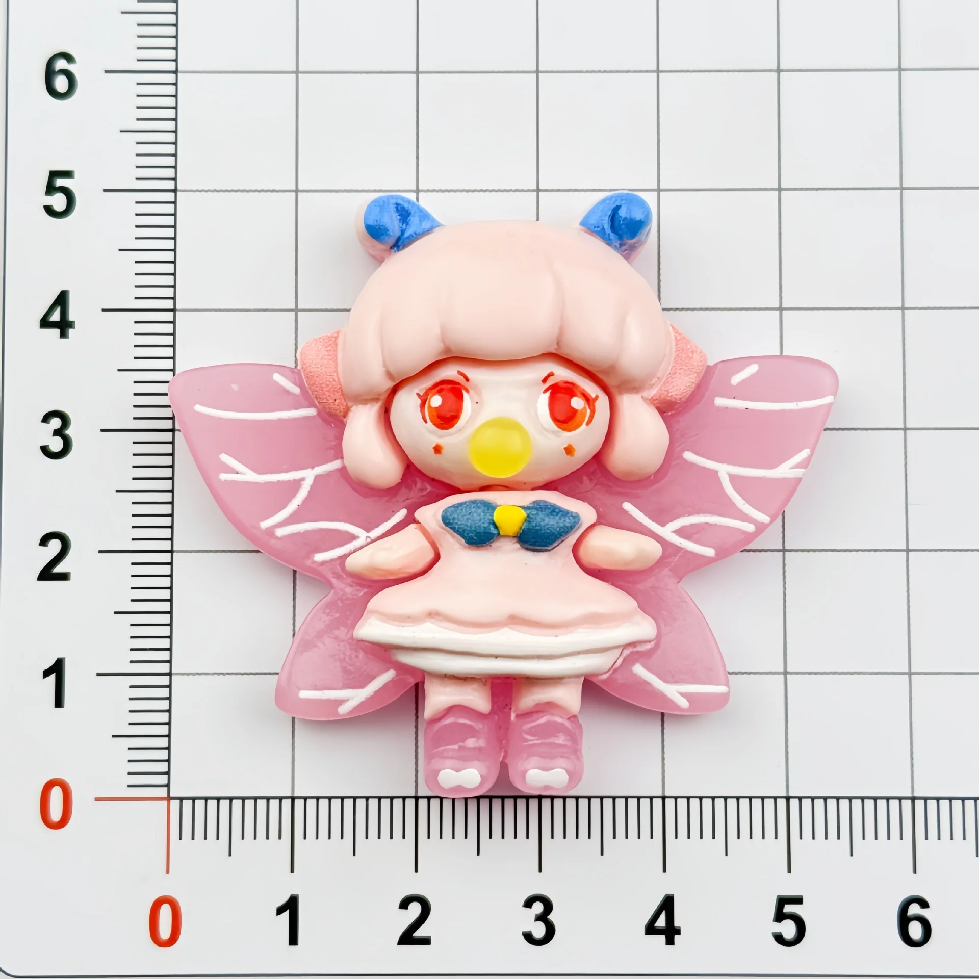 DIY  Bubble Girl Charms Accessories – Customizable Phone Case, Hairpin, Fridge Magnet & Keychain Set