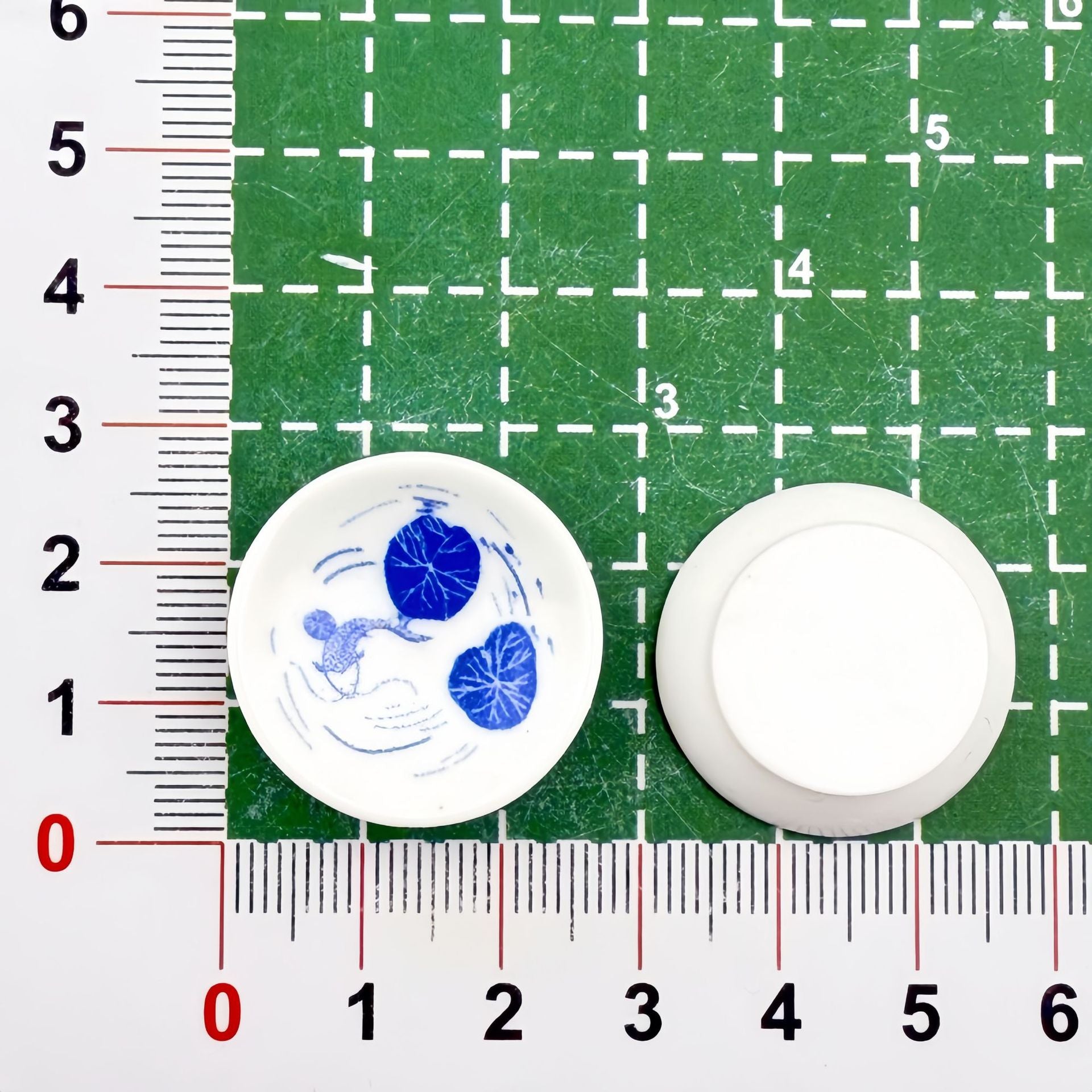 DIY Blue and White Porcelain Plate Charms Accessories – Customizable Phone Case, Hairpin, Fridge Magnet & Keychain Set