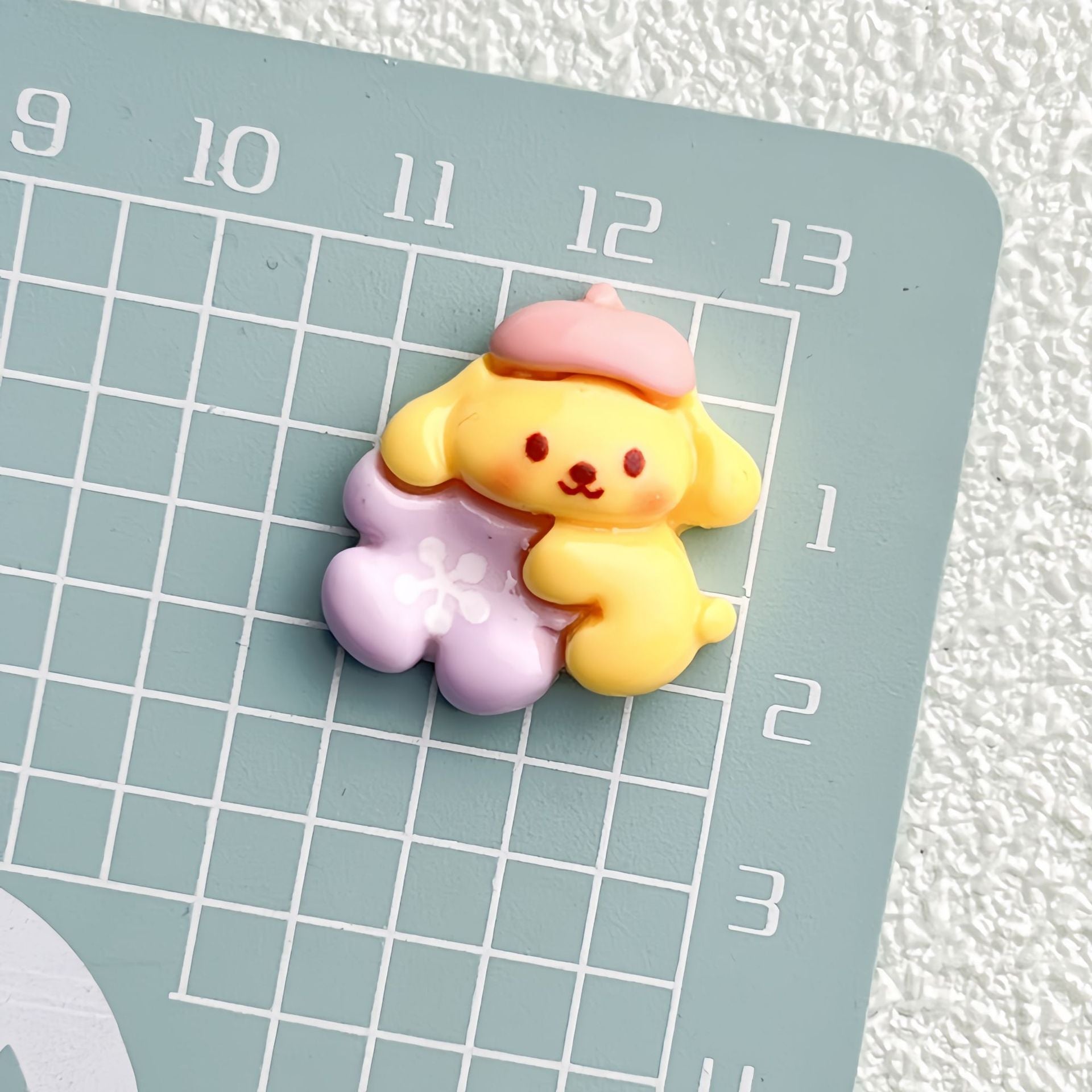 DIY Cute Sakura Sanrio Charms Accessories – Customizable Phone Case, Hairpin, Fridge Magnet & Keychain Set