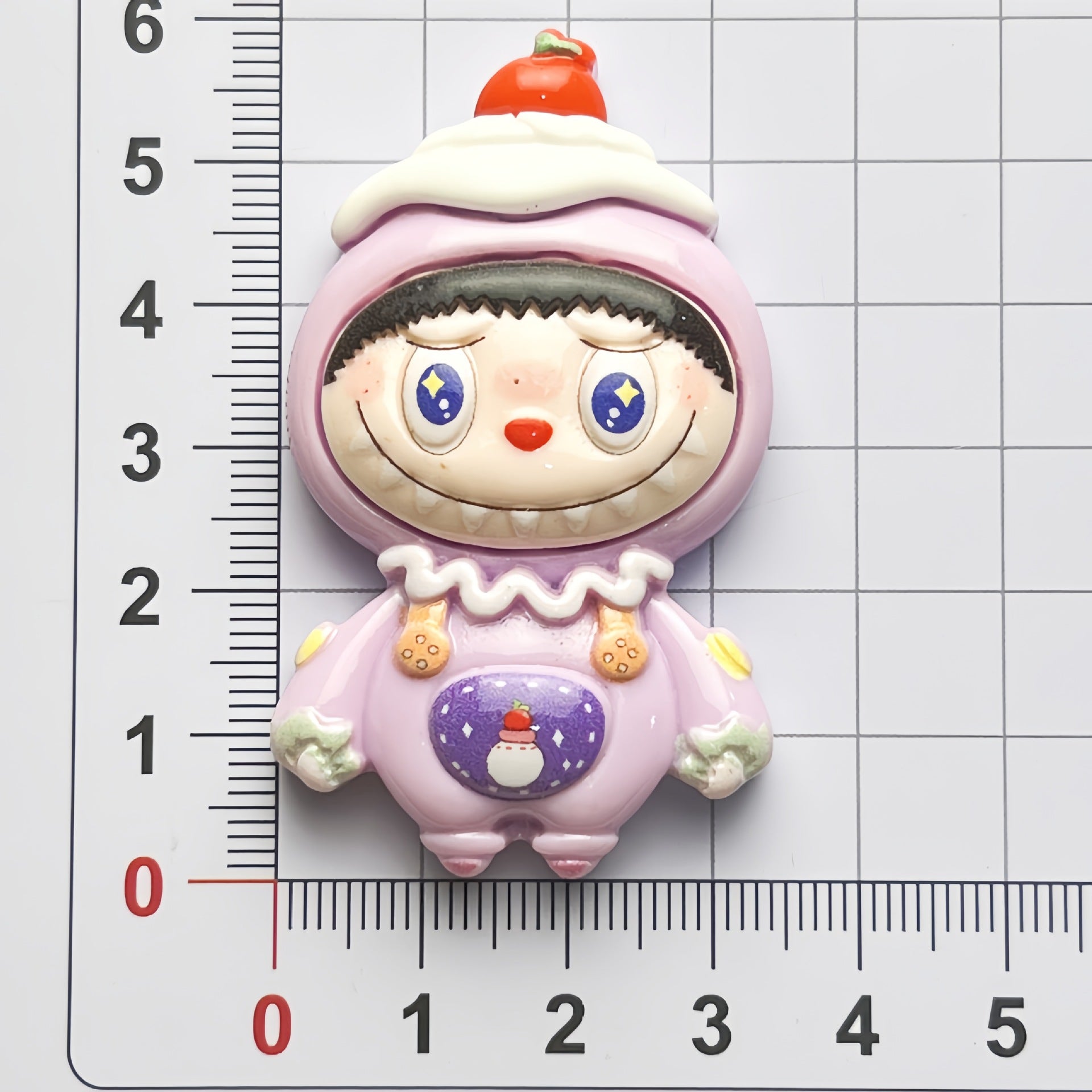 DIY Superman Big Eyes Charms Accessories – Customizable Phone Case, Hairpin, Fridge Magnet & Keychain Set