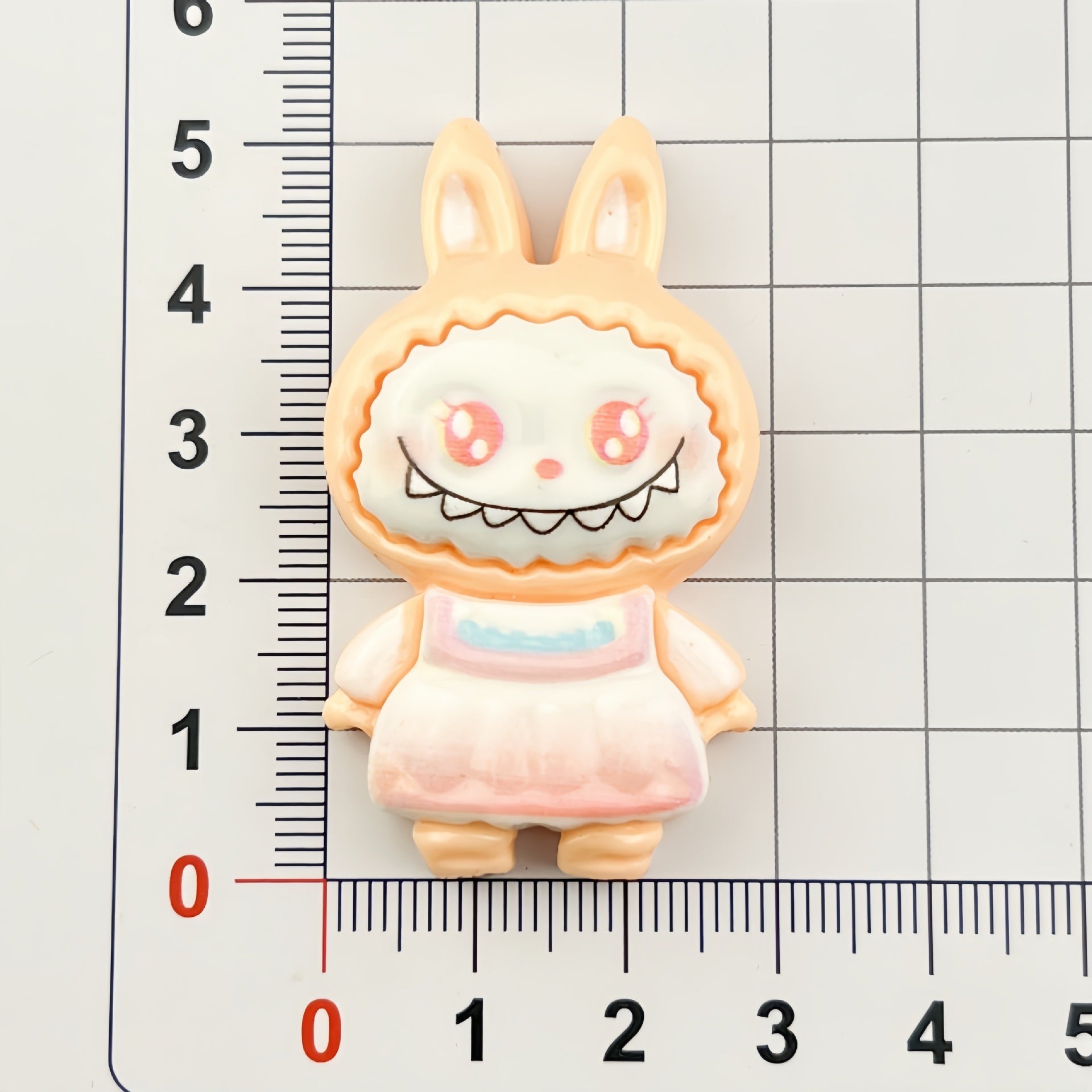 DIY Big Card Bowknot Cute Big Mouth Doll Cartoon Charms Accessories – Customizable Phone Case, Hairpin, Fridge Magnet & Keychain Set