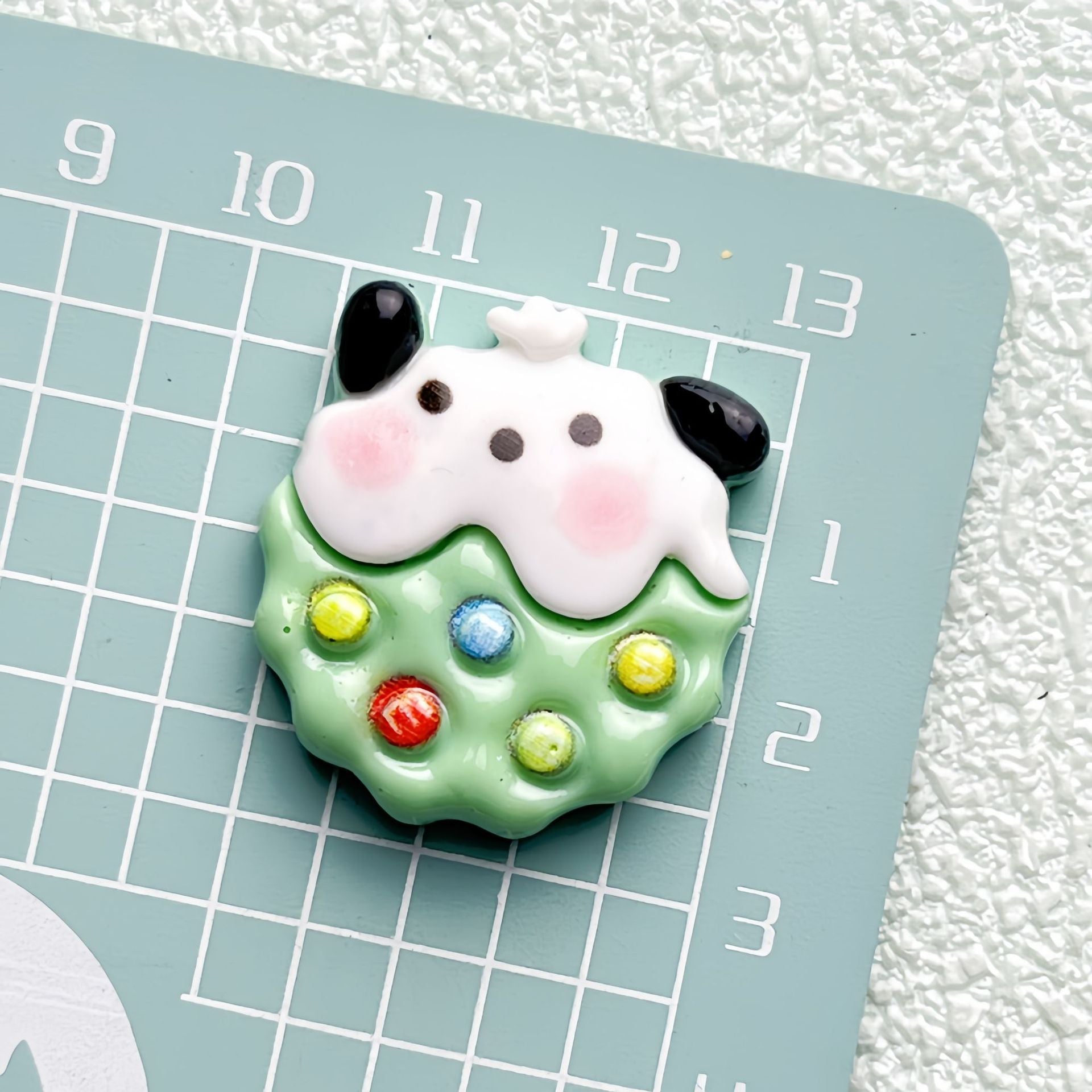 DIY Animal Cookies  Charms Accessories – Customizable Phone Case, Hairpin, Fridge Magnet & Keychain Set