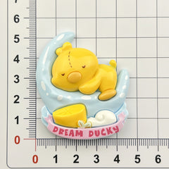 DIY Moon Castle Small Animal Charms Accessories – Customizable Phone Case, Hairpin, Fridge Magnet & Keychain Set
