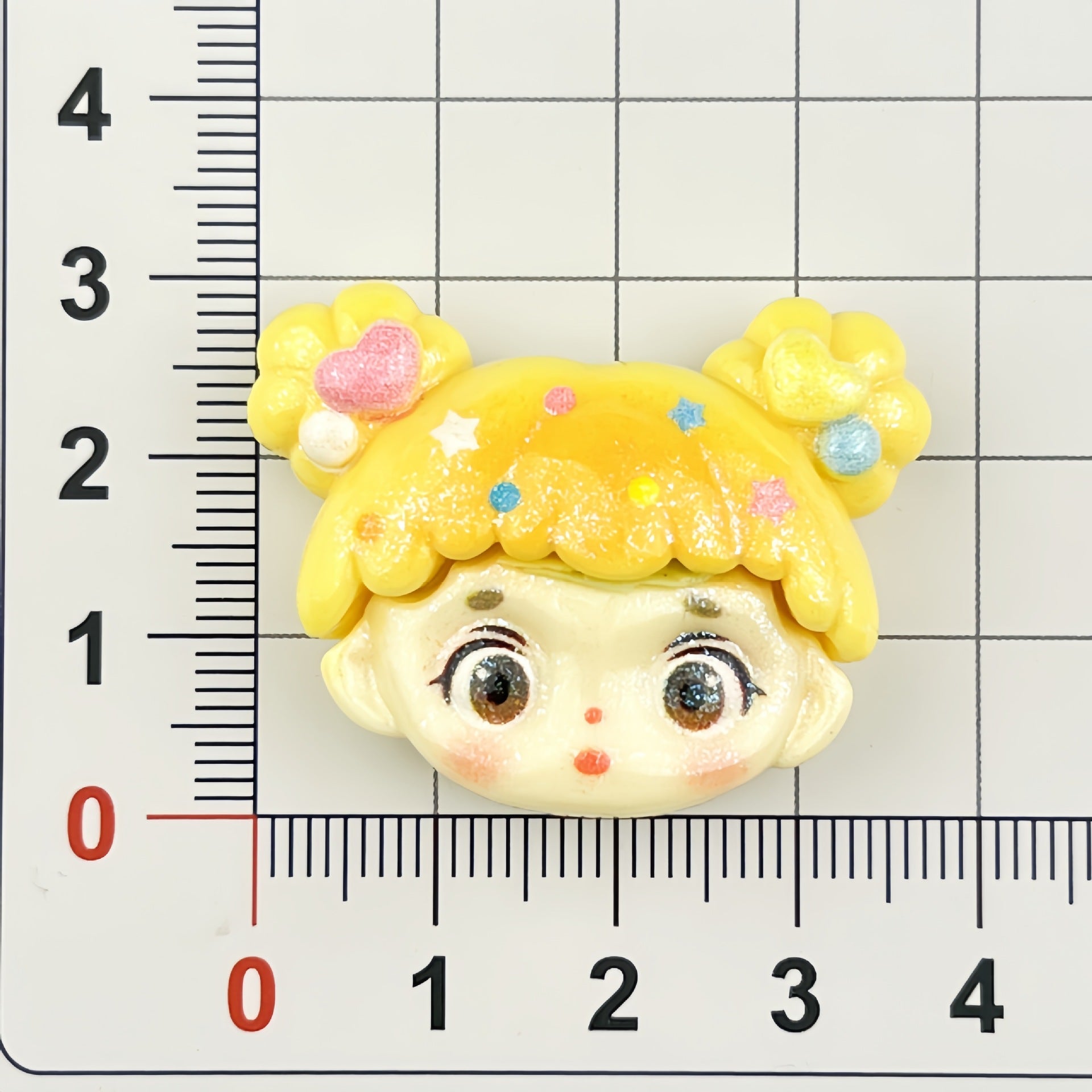 DIY Fine Glitter Girl Hair Charms Accessories – Customizable Phone Case, Hairpin, Fridge Magnet & Keychain Set