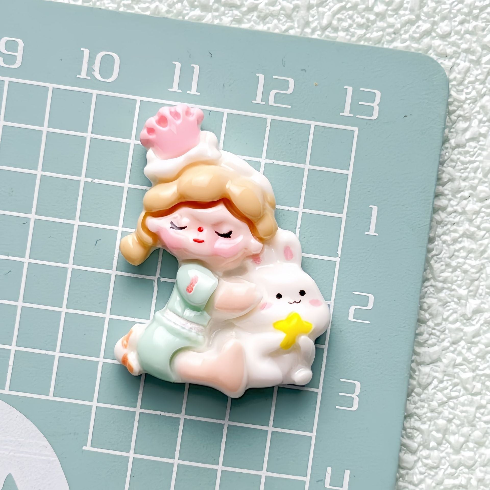 DIY Cycling Girl Charms Accessories – Customizable Phone Case, Hairpin, Fridge Magnet & Keychain Set